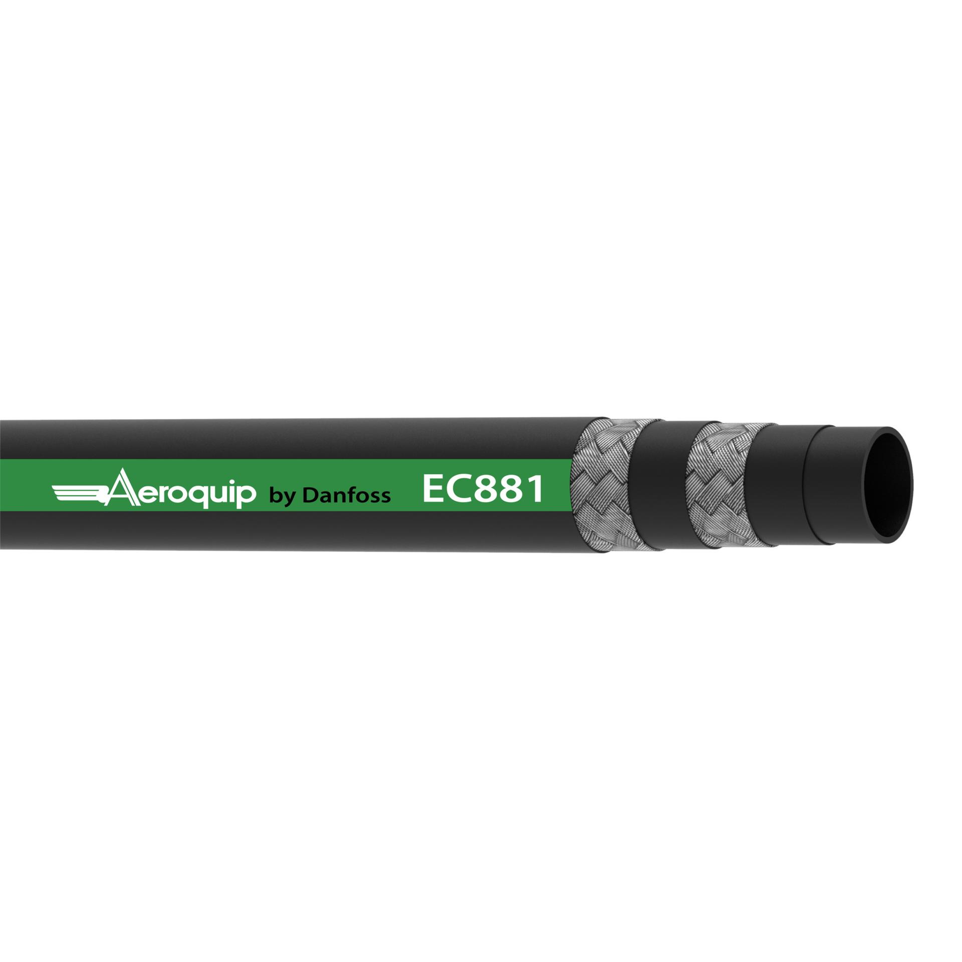 Aeroquip by Danfoss EC881 Series Rubber Hydraulic Braided Hose (CENTER)