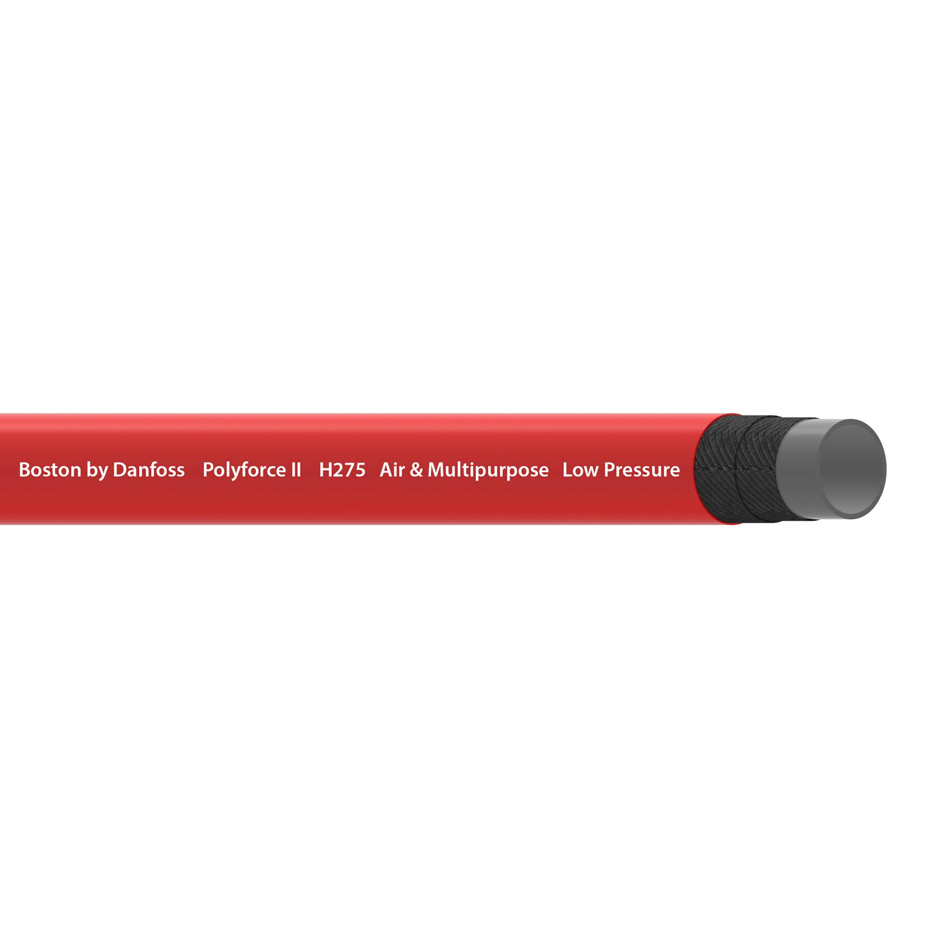 Boston by Danfoss H275 Series Air and Multipurpose Industrial Hose (CENTER)