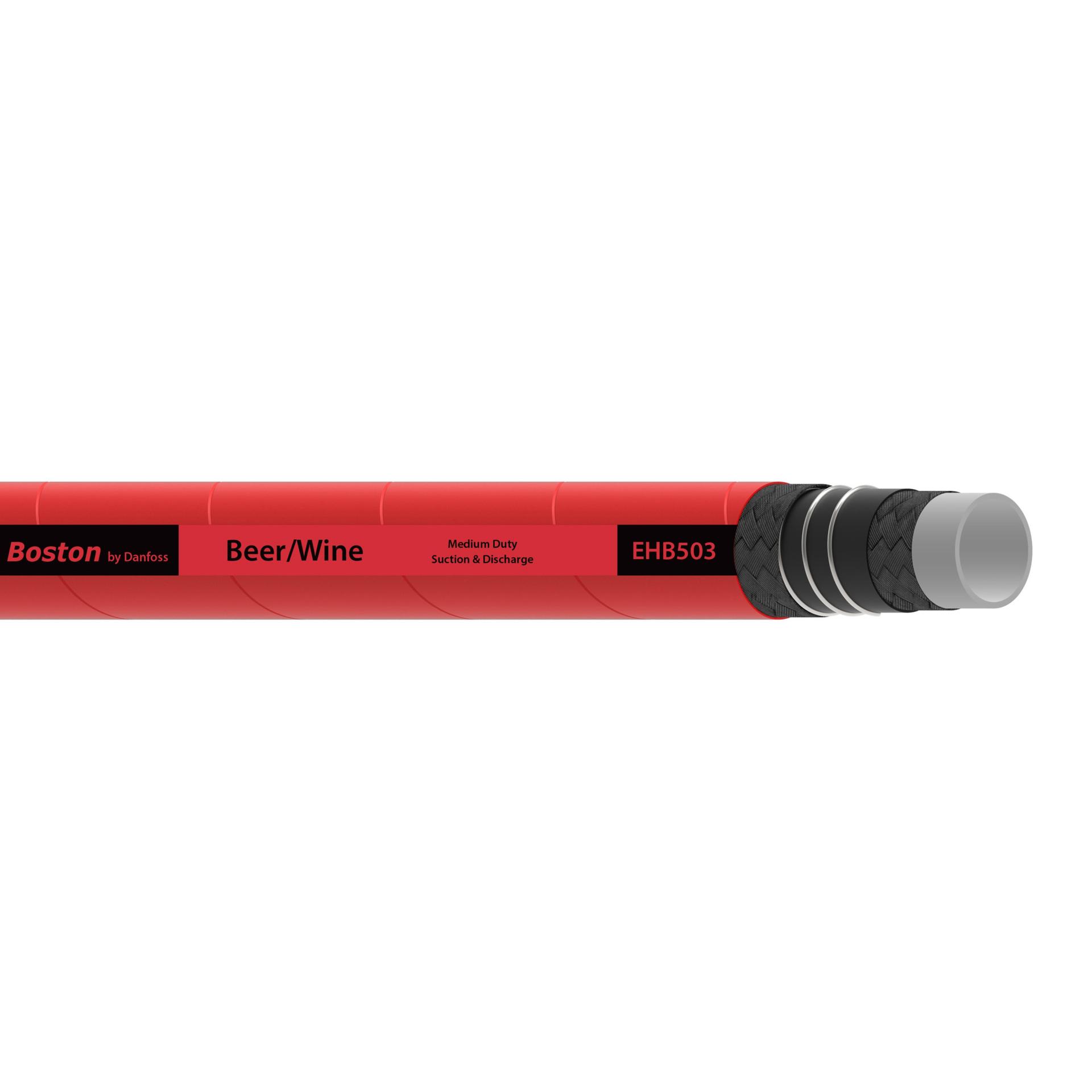 Boston by Danfoss EHB503 Series Industrial Spiral Hose (CENTER)