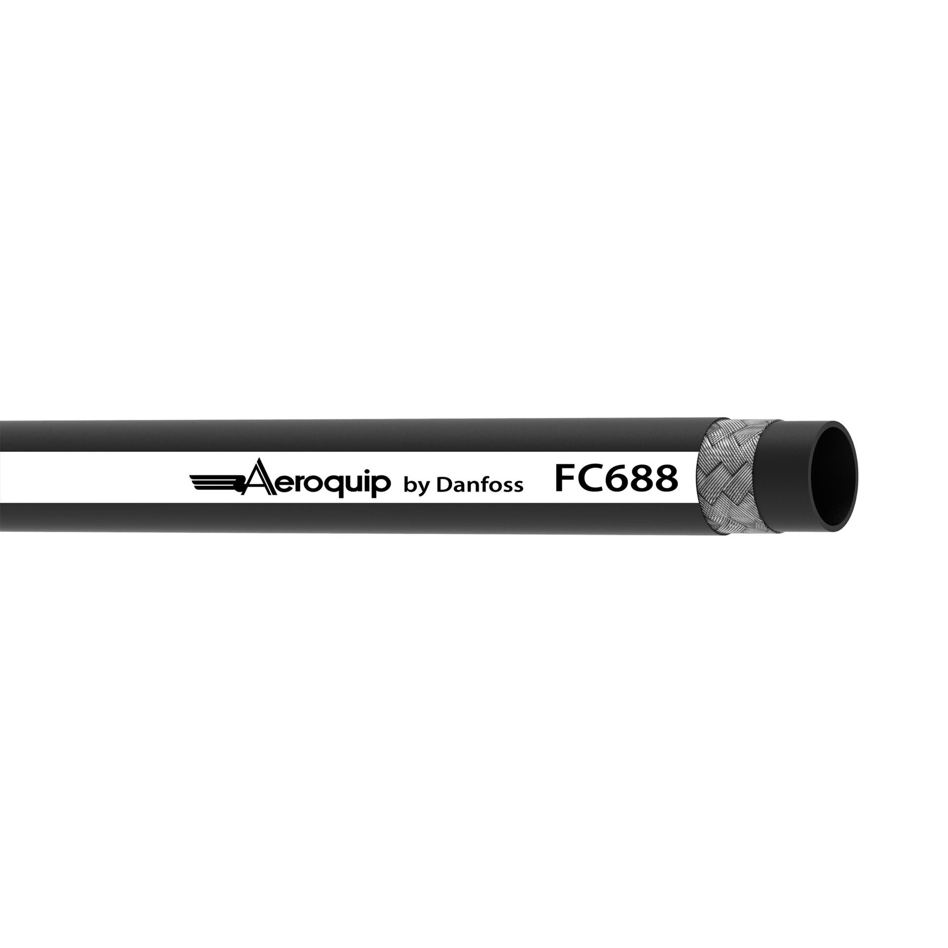 Aeroquip by Danfoss FC688 Series Rubber Hydraulic Braided Hose (CENTER)