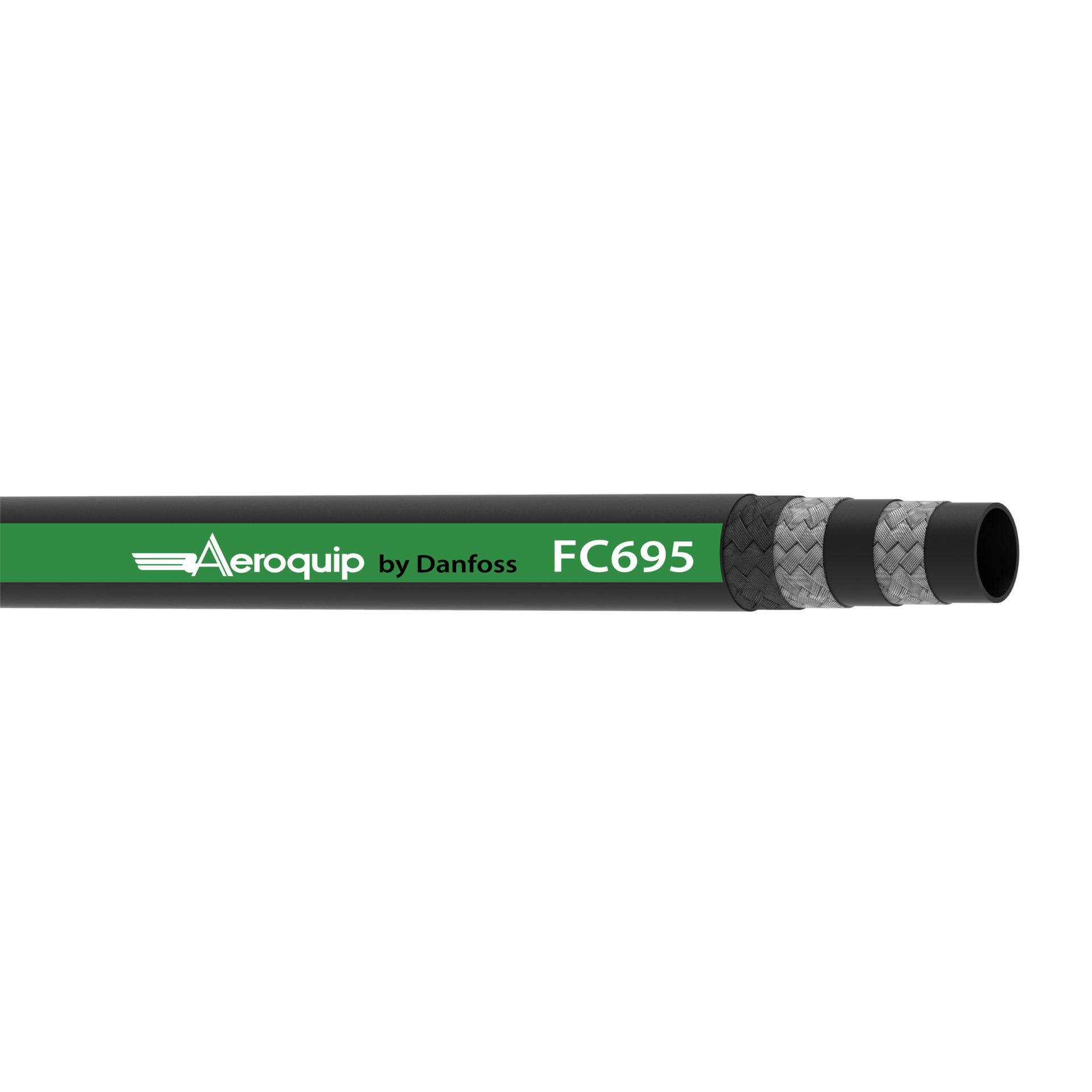 Aeroquip by Danfoss FC695 Series Rubber Hydraulic Braided Hose (CENTER)
