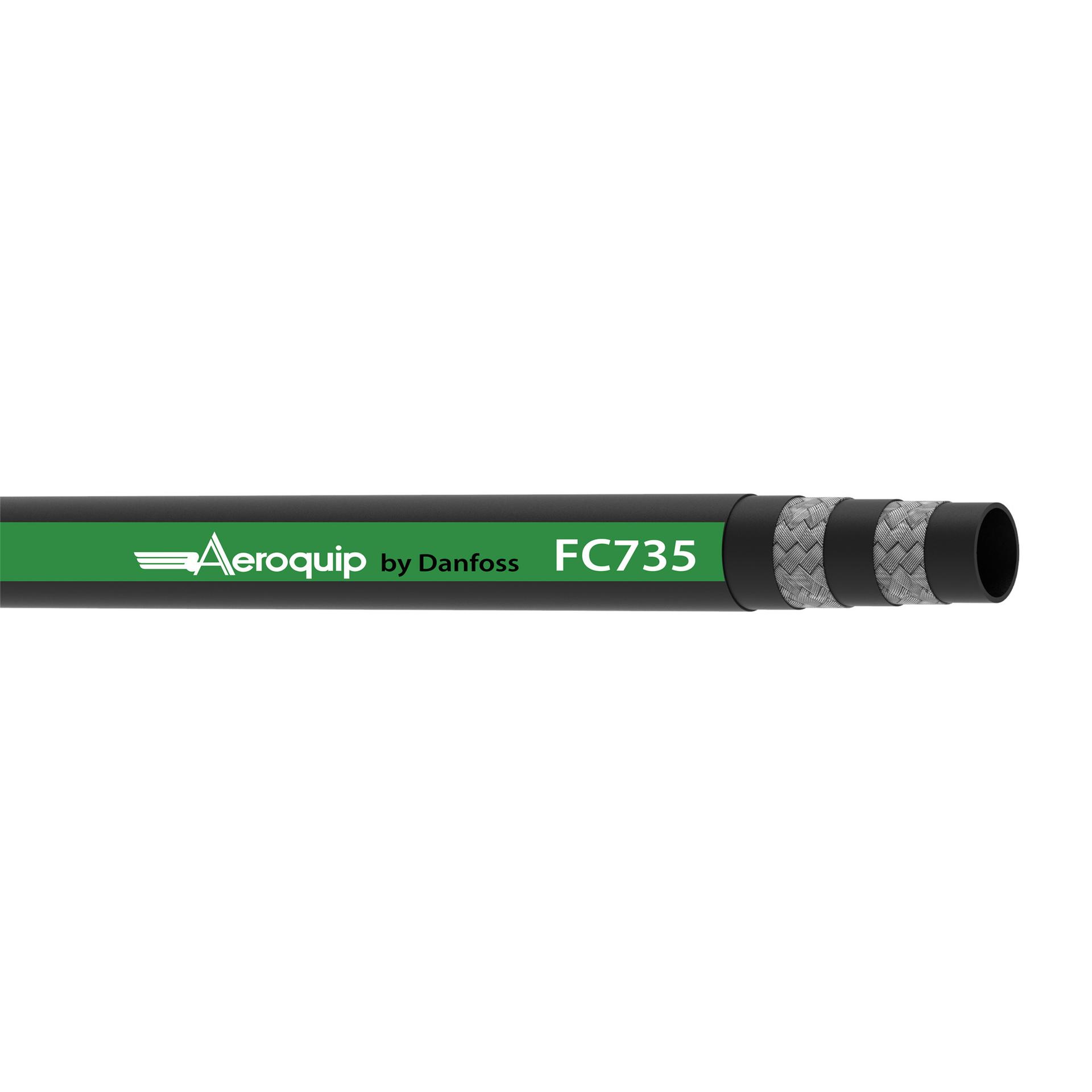 Aeroquip by Danfoss FC735 Series Rubber Hydraulic Braided Hose (CENTER)