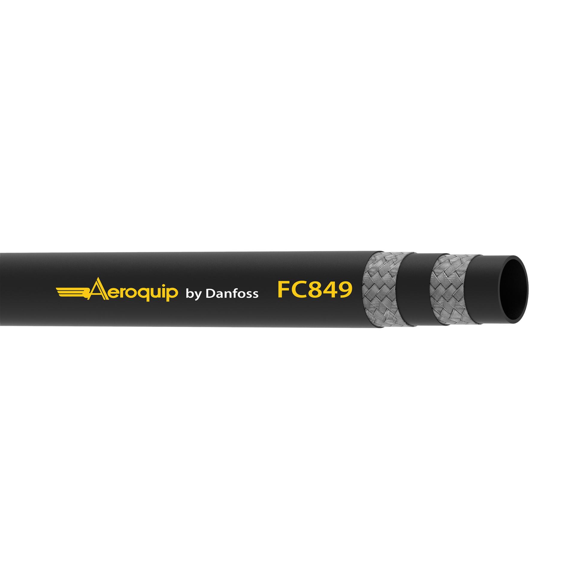 Aeroquip by Danfoss FC849 Series Rubber Hydraulic Braided Hose (CENTER)