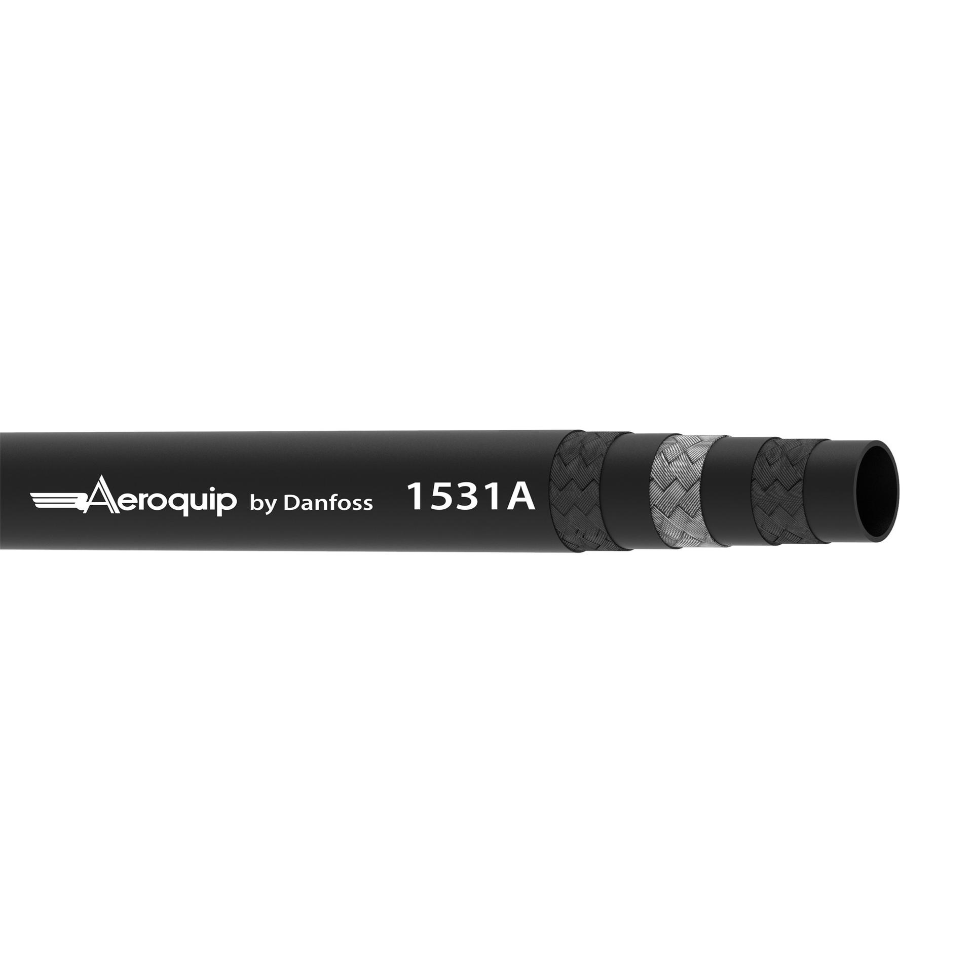 Aeroquip by Danfoss 1531A Series Rubber Hydraulic Braided Hose (CENTER)