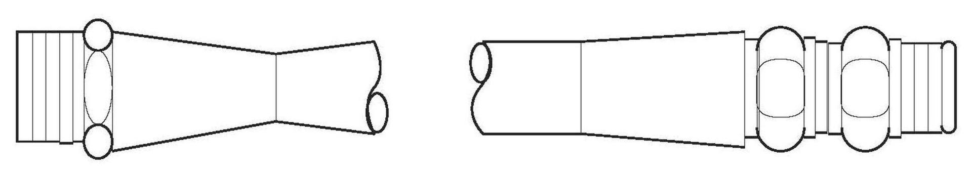 Danfoss 412250 Series Hose Assembly (CENTER)