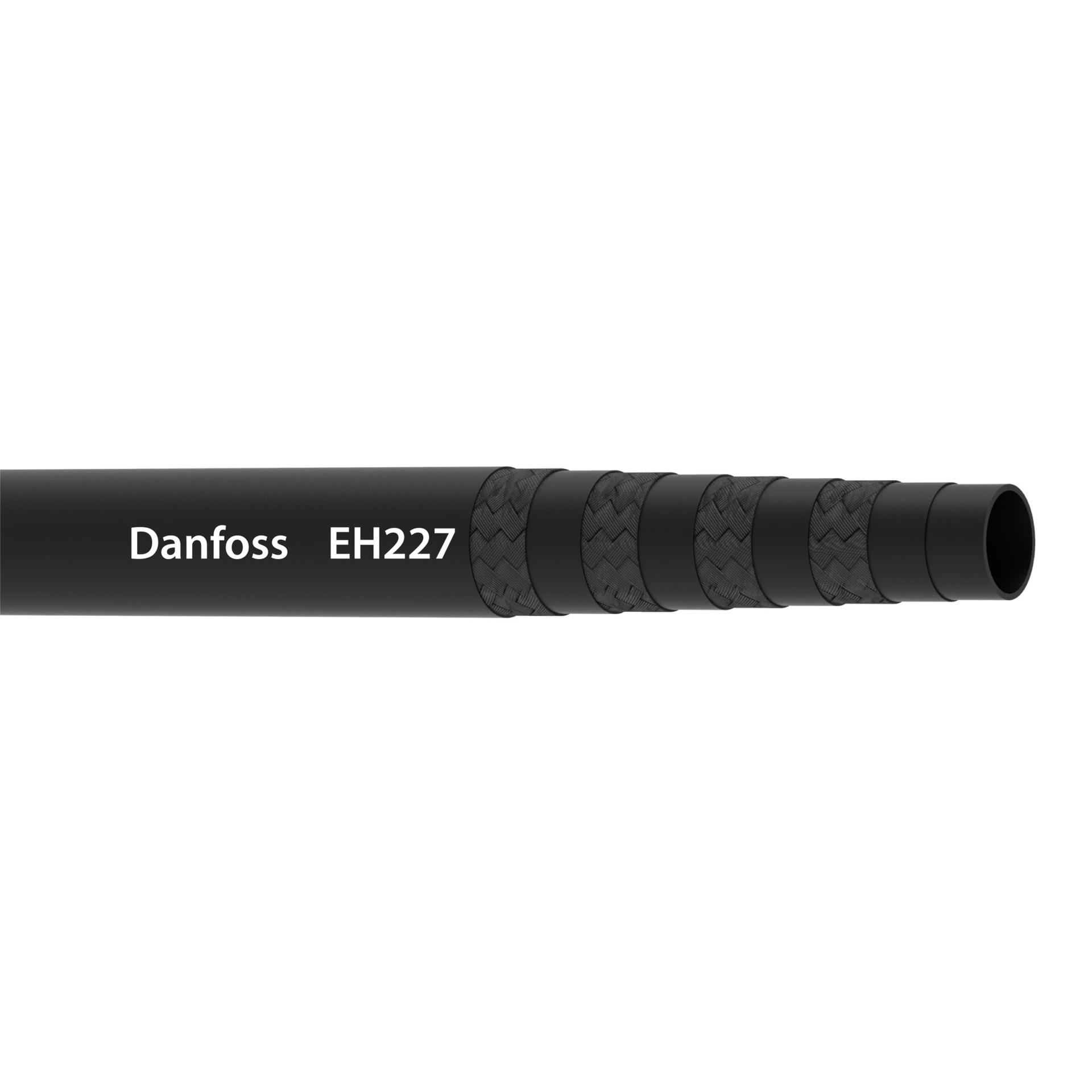 Danfoss EH227 Series Engine and Fuel Hose and Tubing Turbo Hose (CENTER)
