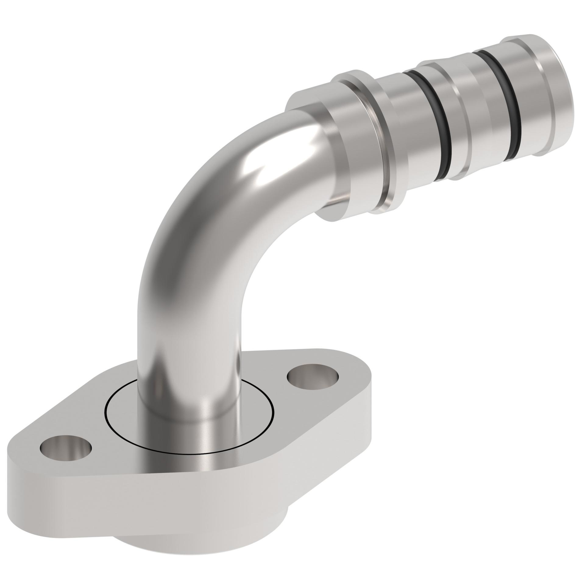 Danfoss E-Z Clip System A/C Refrigeration Products Bock Compressor 90˚ Elbow GA24337-22-16 (RIGHT)