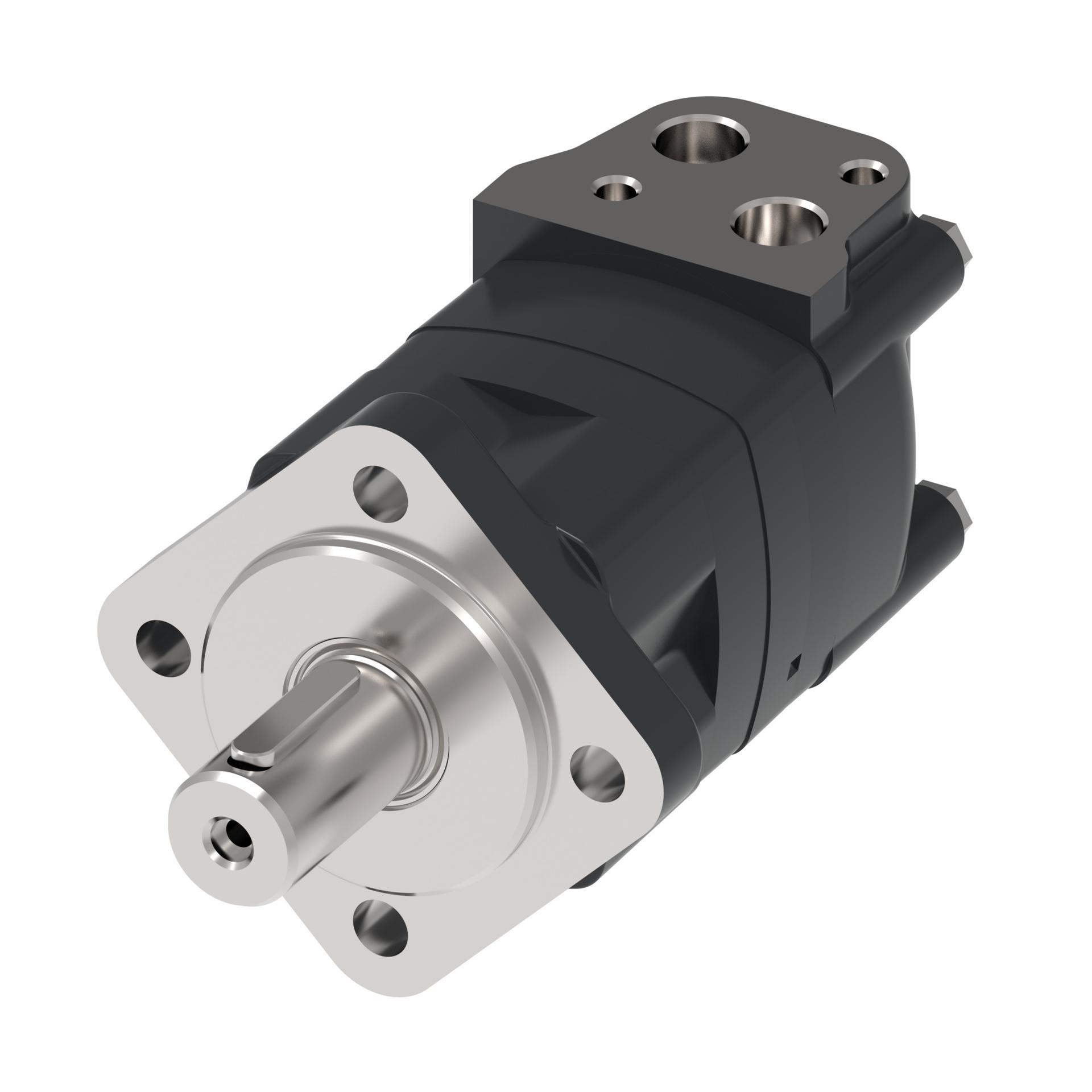 Danfoss Xcel XL2 series 4-bolt square_side port staggered with 2 block mounting threads (RIGHT)