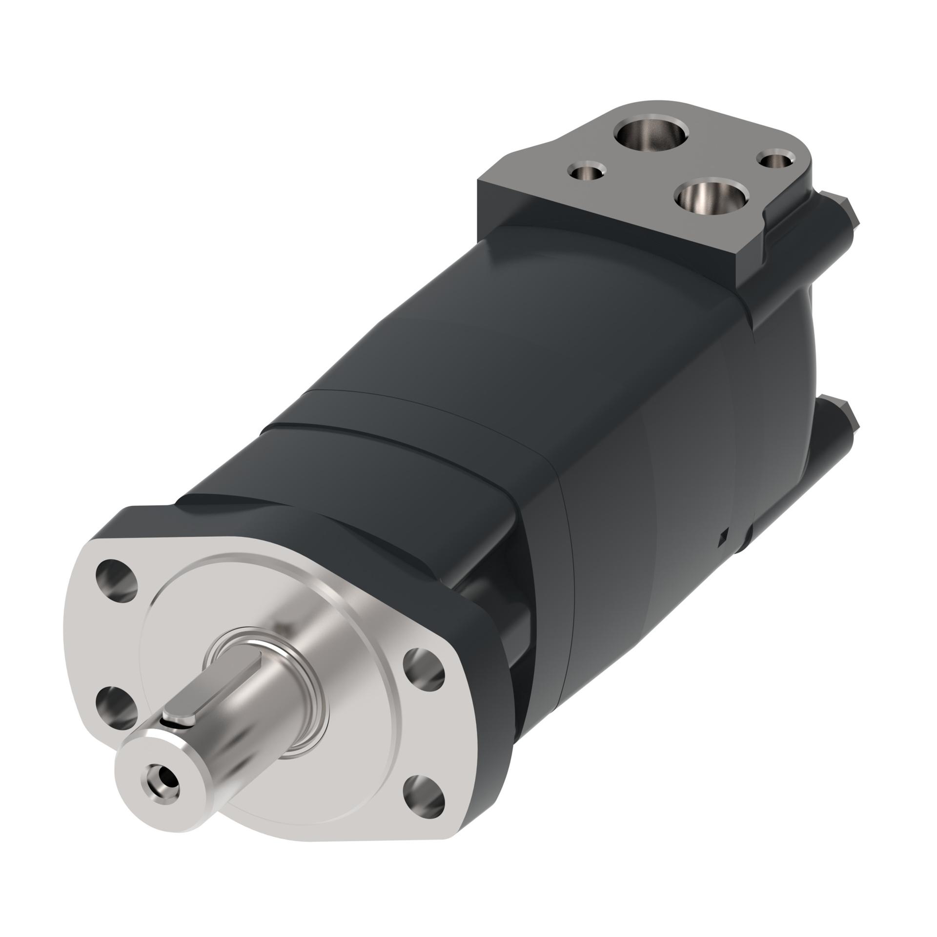 Danfoss Xcel XL2 series 4-bolt magneto_side port staggered with 2 block mounting threads (RIGHT)