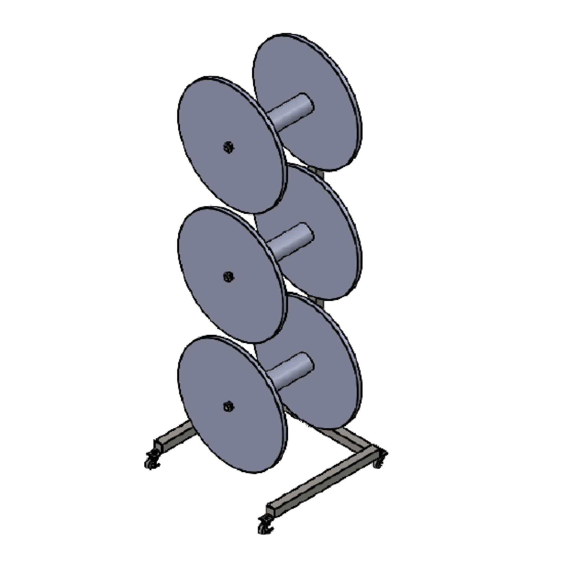 3 REEL HOSE TREE (RIGHT)