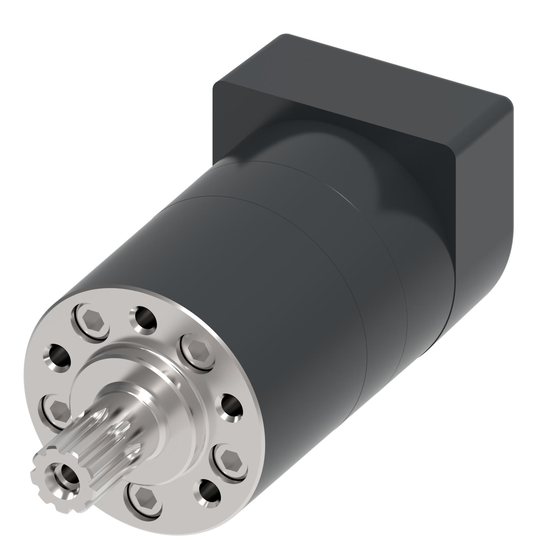 Danfoss Char-Lynn J series 5-bolt round_end port aligned G3/8 (RIGHT)