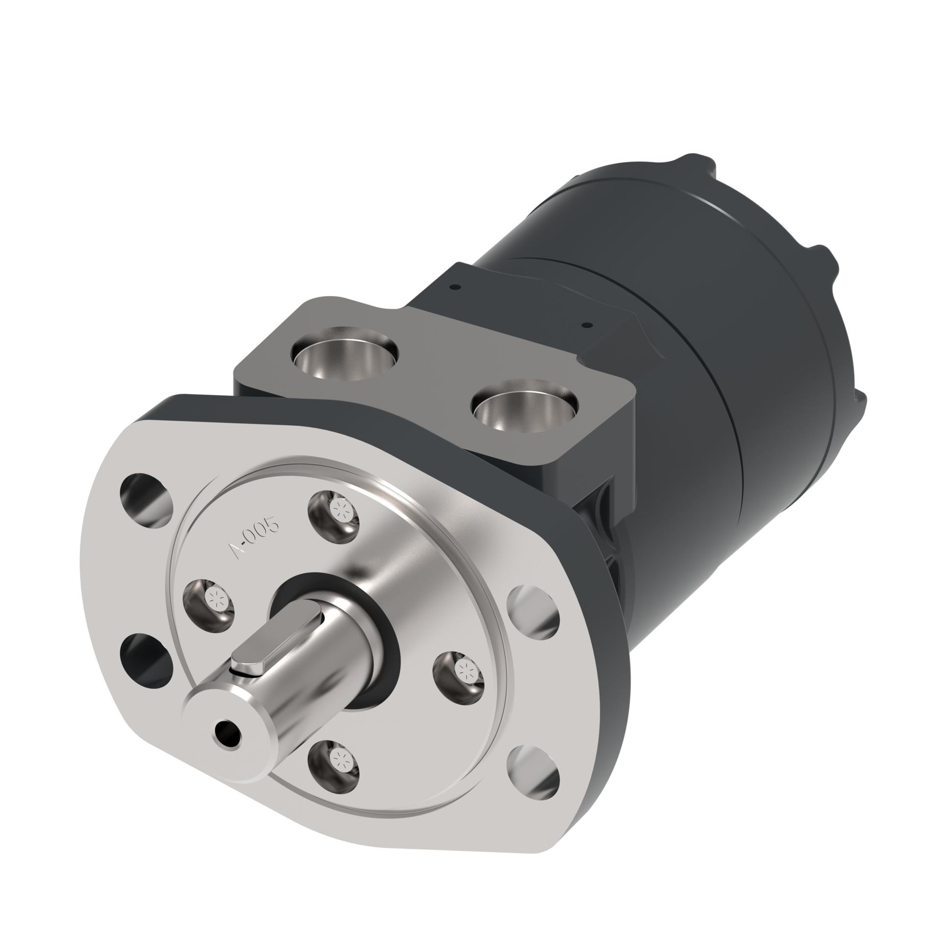 Danfoss Char-Lynn T series 4-bolt magneto_side port aligned (RIGHT)