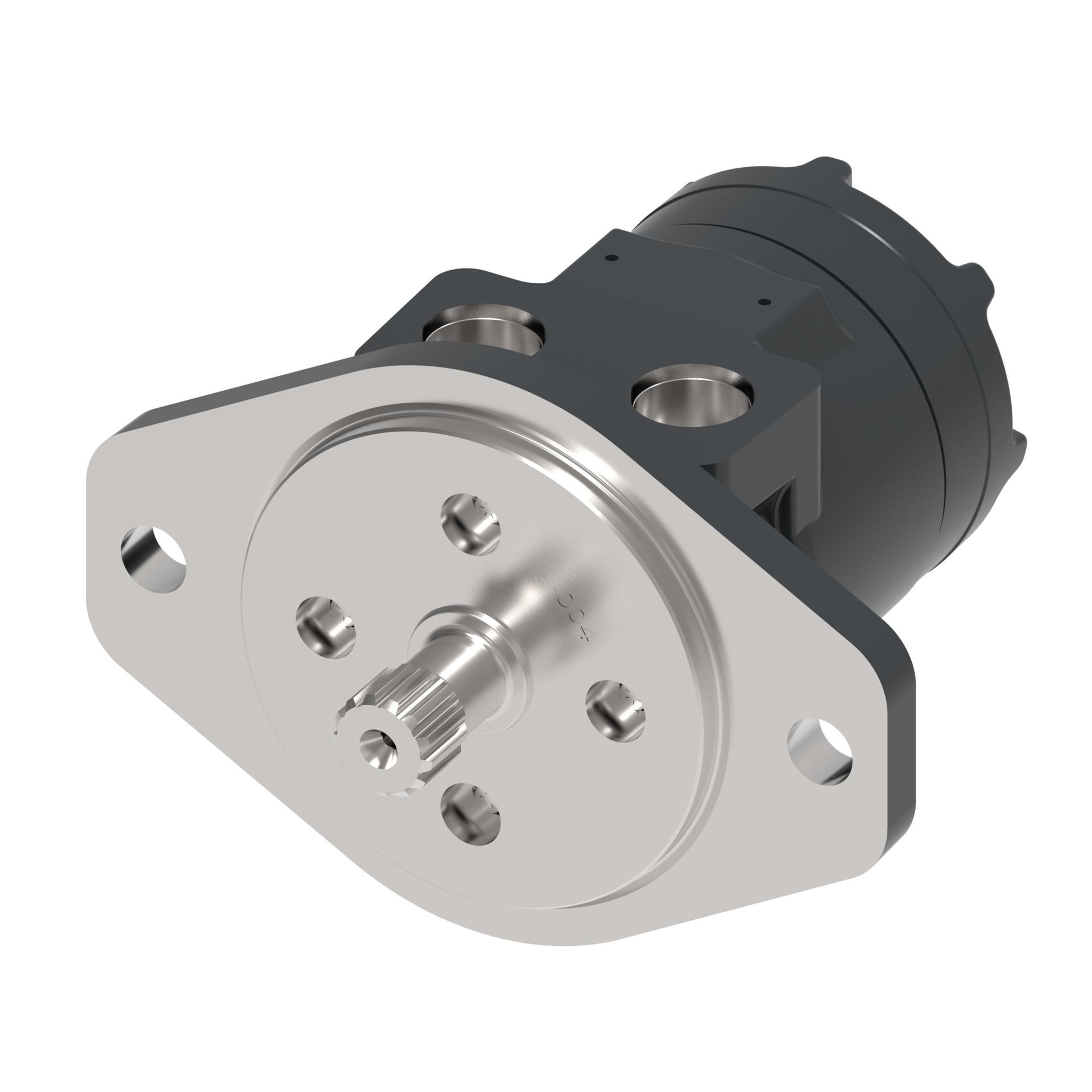 Danfoss Char-Lynn T series 2-bolt B_side port aligned (RIGHT)