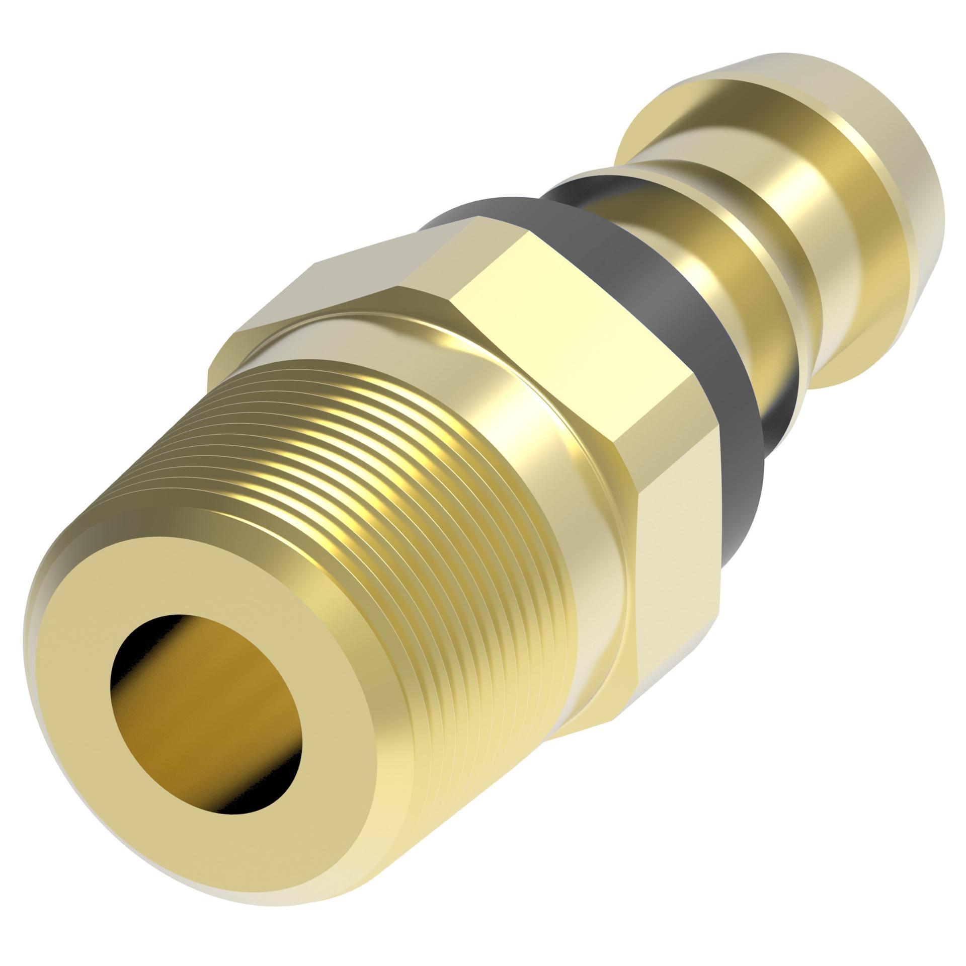 Danfoss Reusable Hose Fittings Male Pipe 4738-8-8B (RIGHT)