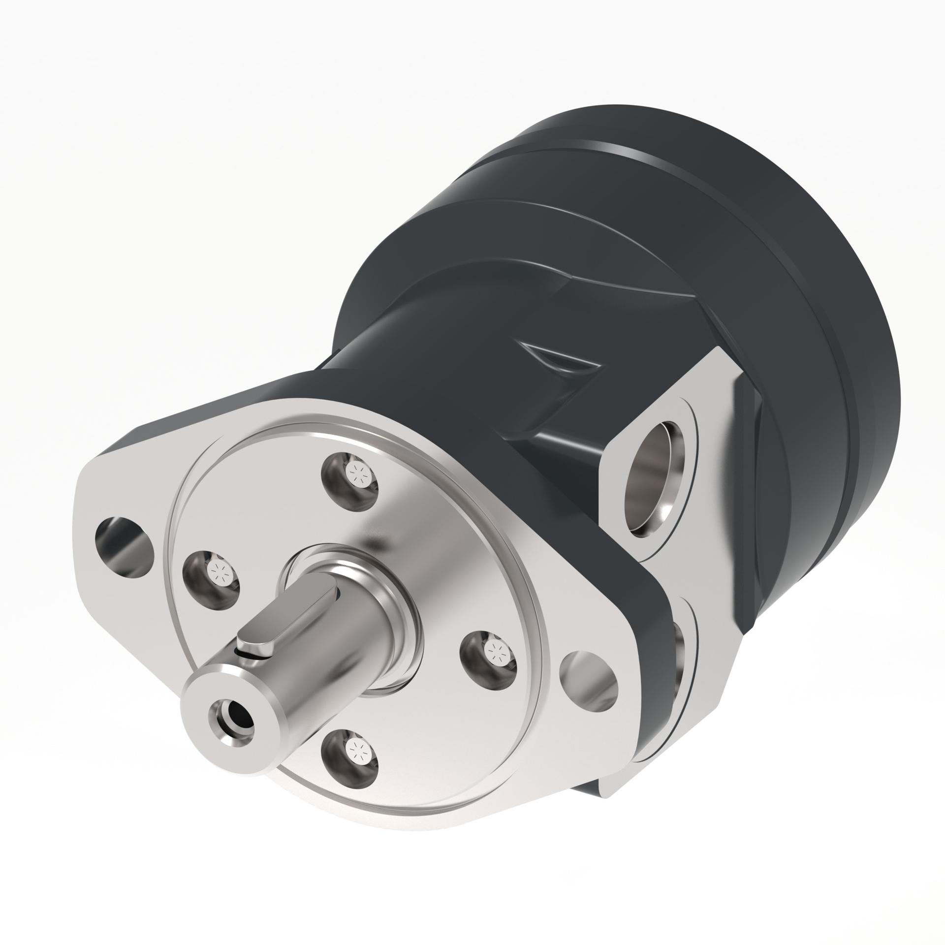 Danfoss Char-Lynn S series 2-Bolt A turned 90_side port aligned (RIGHT)