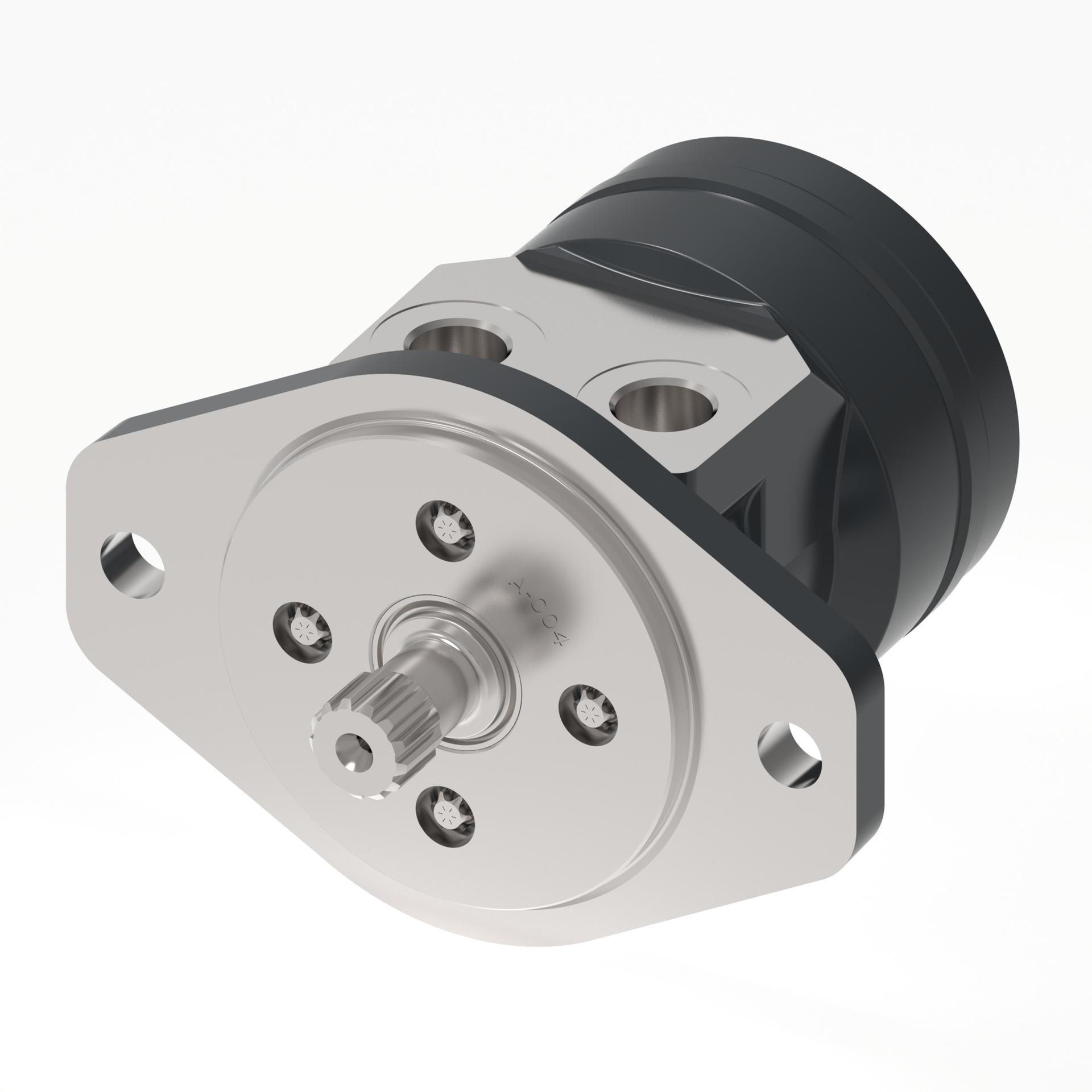 Danfoss Char-Lynn S series 2-Bolt B_side port aligned (RIGHT)