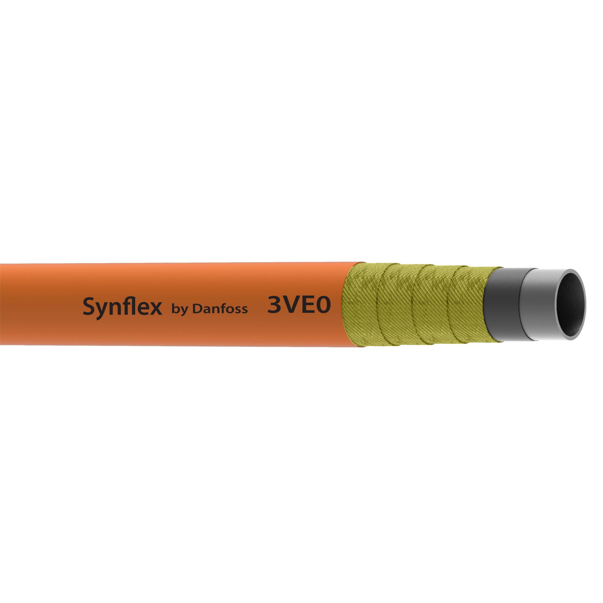 Synflex by Danfoss 3VE0 Series Thermoplastic Hydraulic Hoses (CENTER)