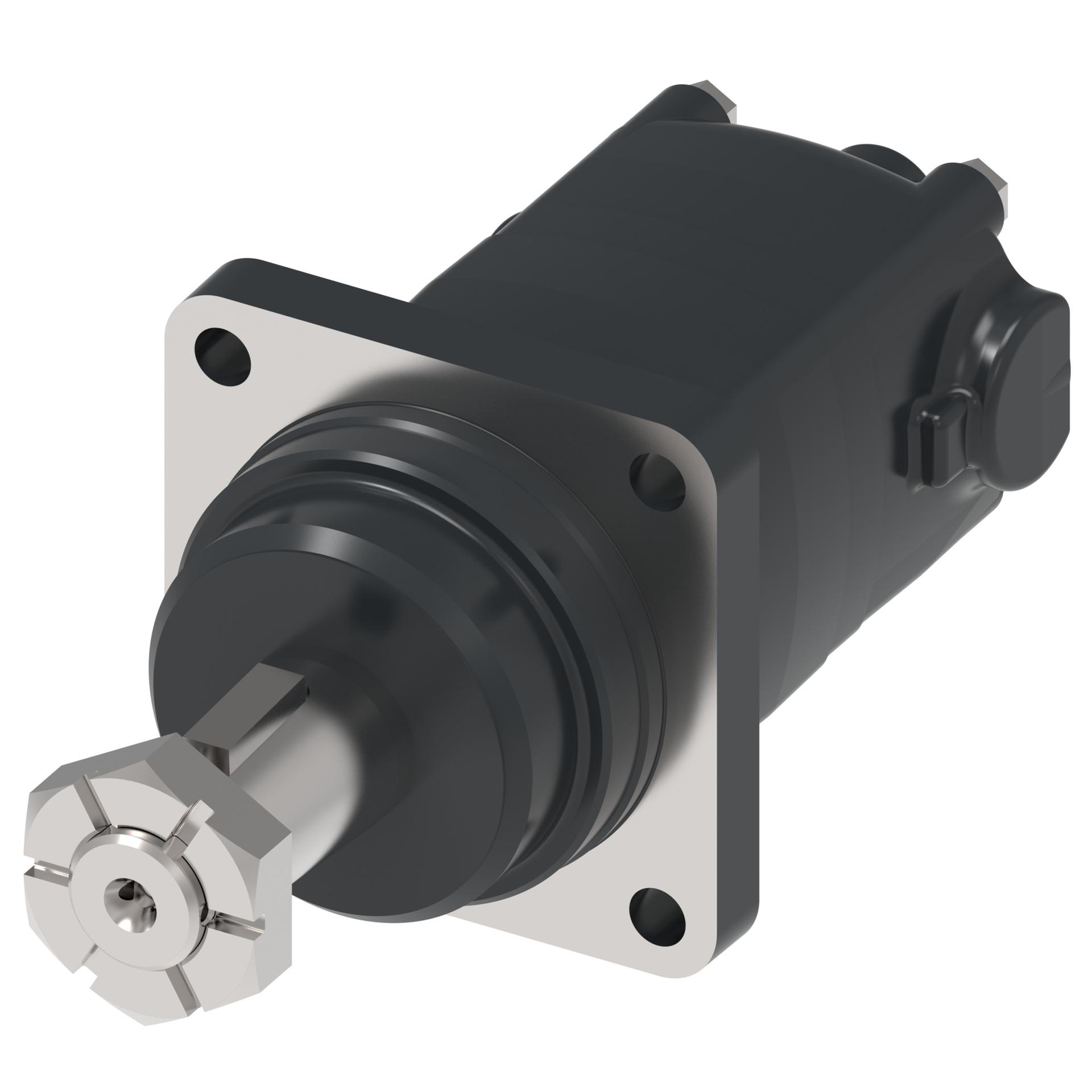 Danfoss Char-Lynn 4000 Compact Series 4-Bolt wheel_end port staggered (RIGHT)