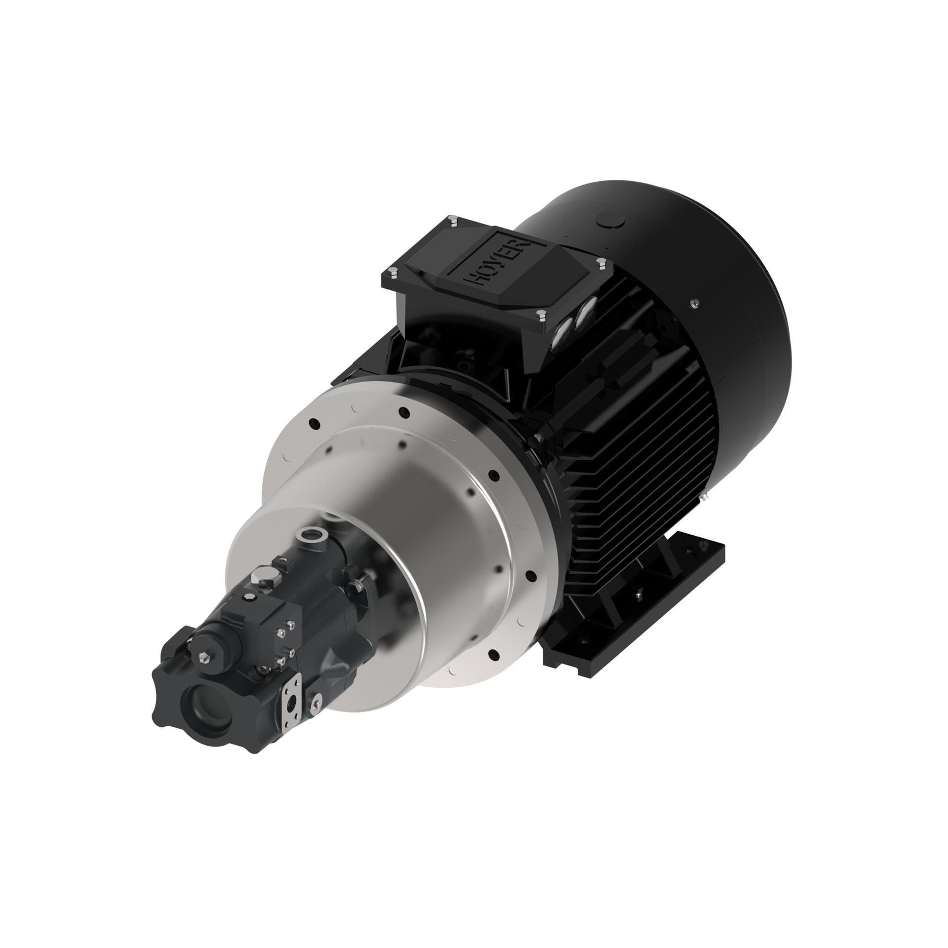 Danfoss motor-pump (induction motor and axial piston pump) (RIGHT)