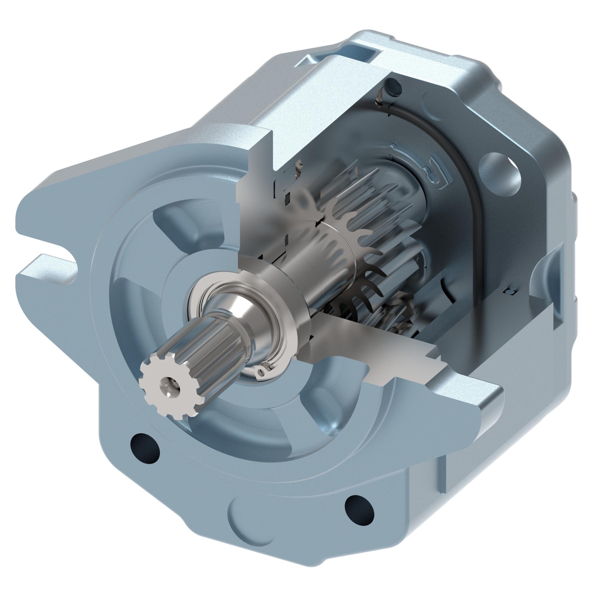 shhark® low noise aluminum gear pumps category image