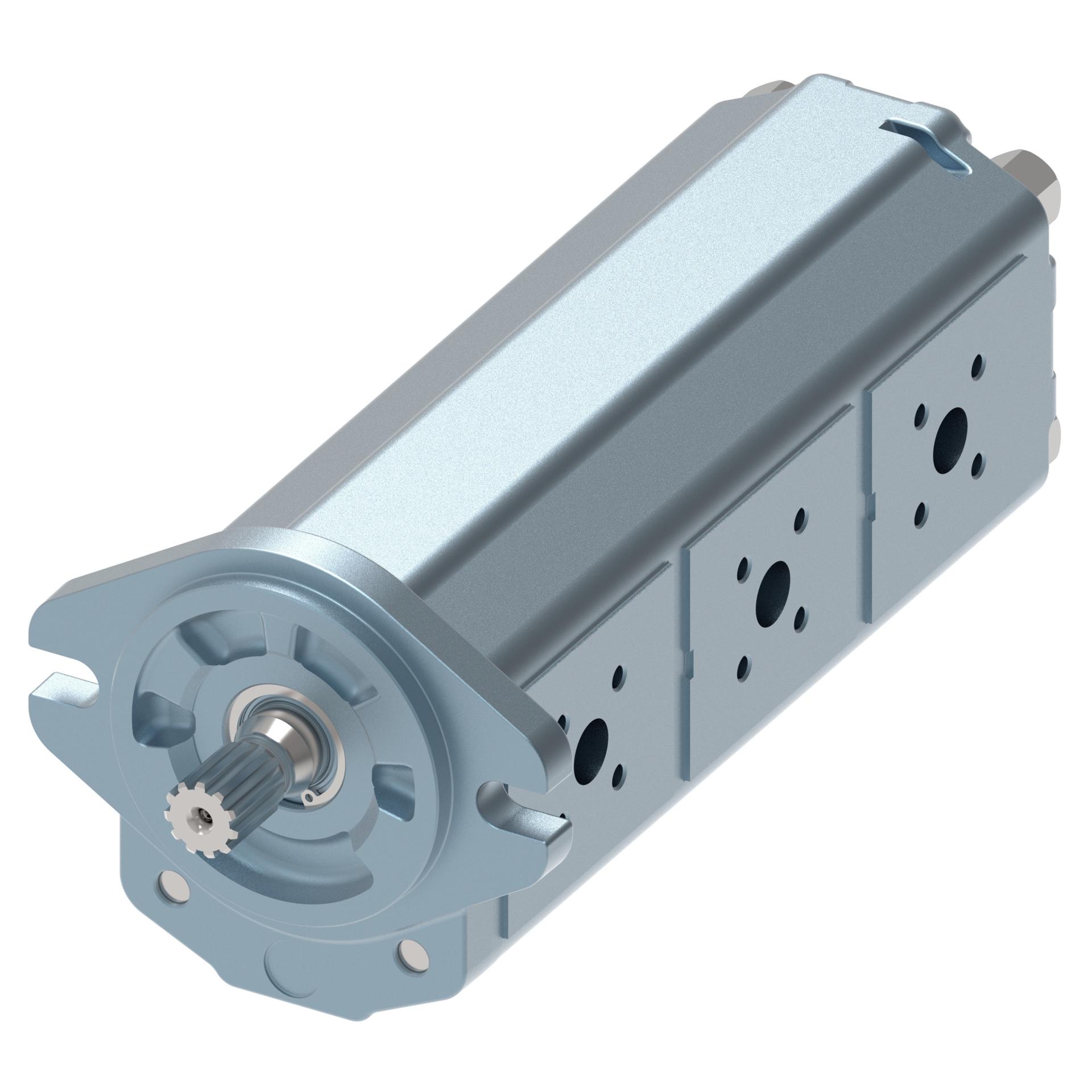  Compact gear pump group 2 triple