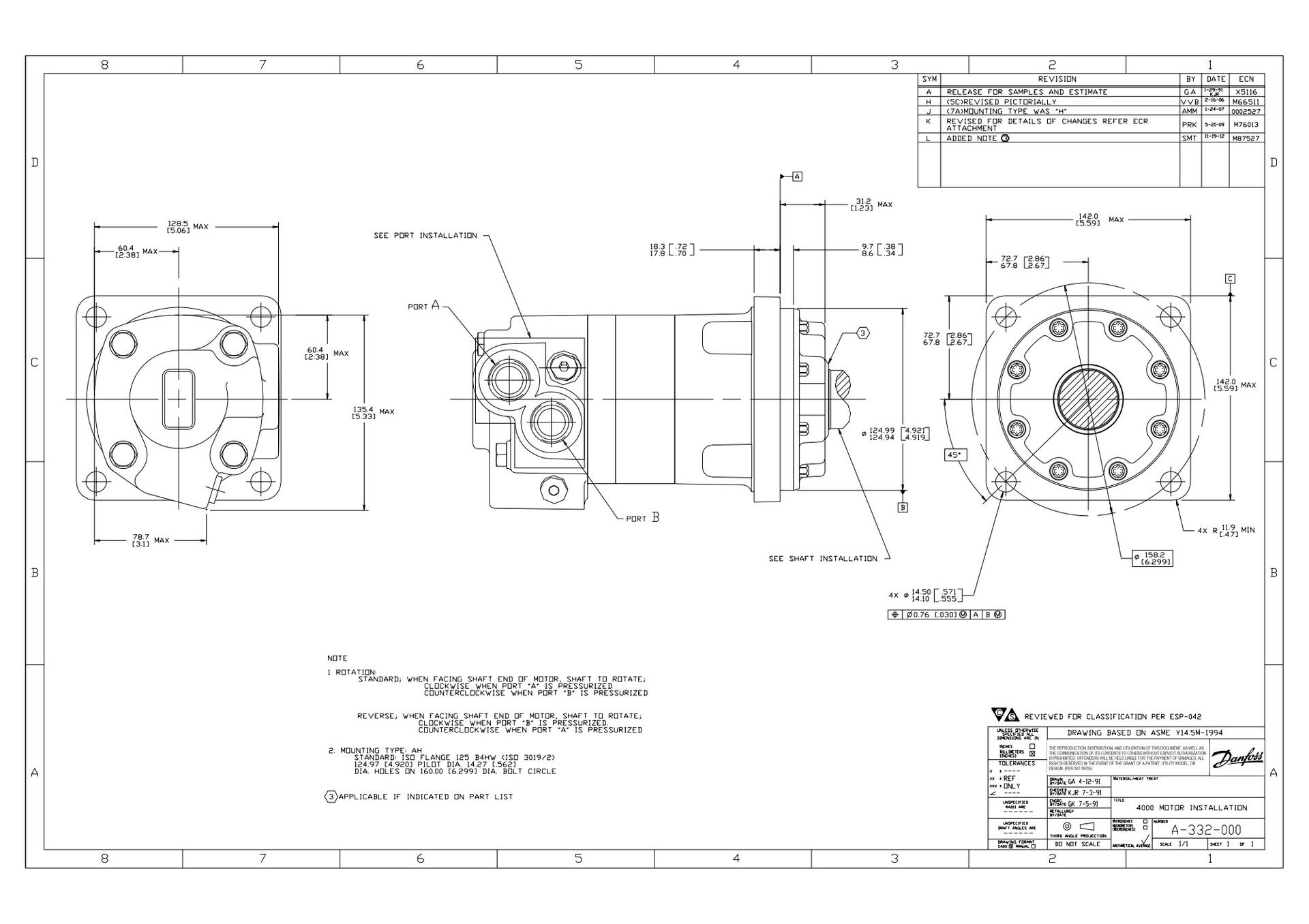 4000 Series - Motor Installation - AH