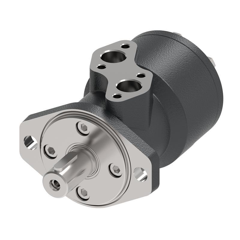 Danfoss Xcel XLS Series 2-Bolt A with O-ring groove_side port staggered with 4 block mounting threads (RIGHT)
