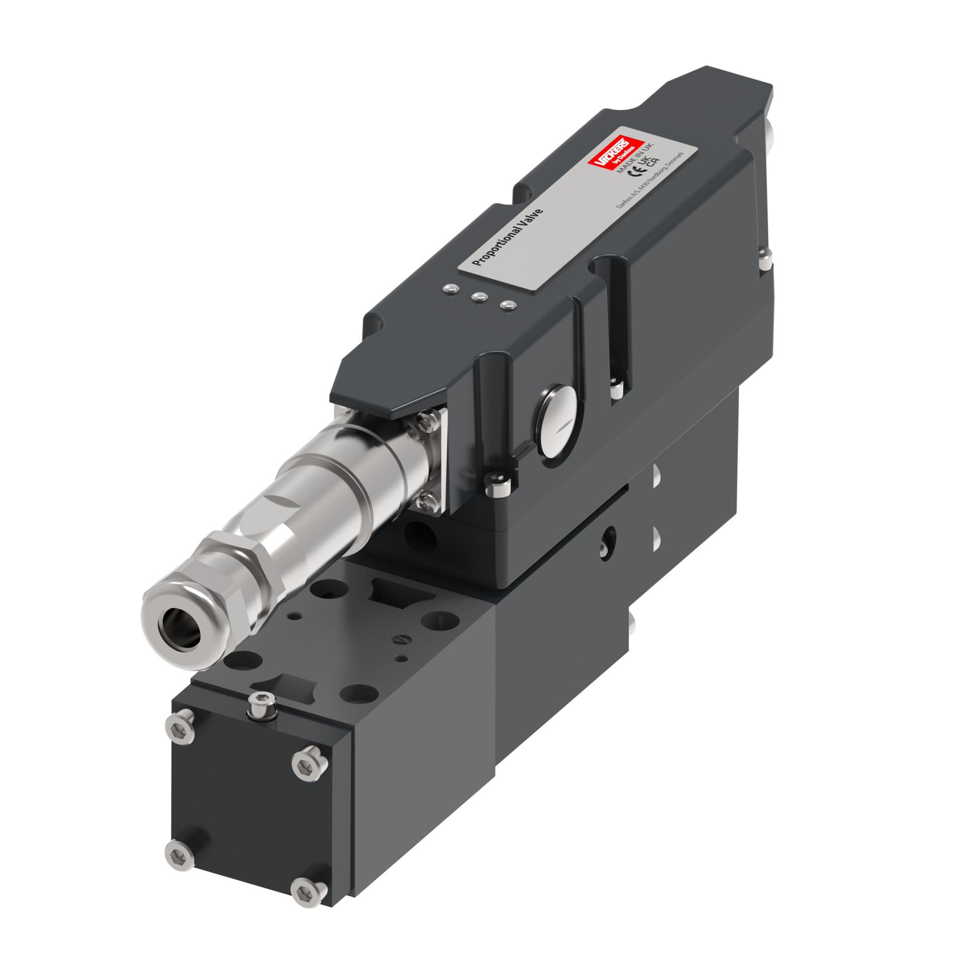 Vickers by Danfoss KBFTG4-03 Proportional throttle valve - CANOPEN with 7 pin connector (RIGHT)