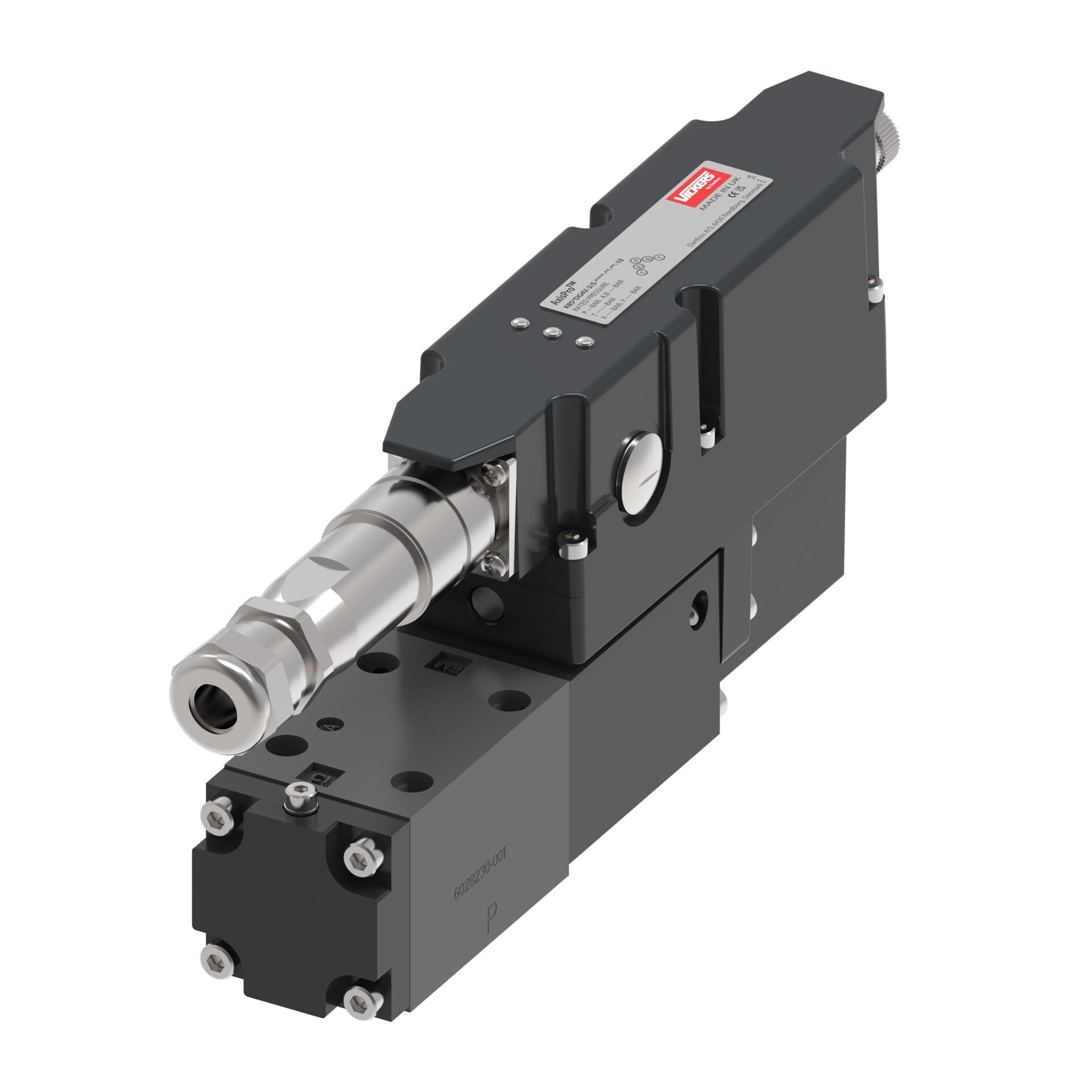 Vickers by Danfoss KBSD14-03 Servo proportional valve - PROFINET with 7 pin connector (RIGHT)