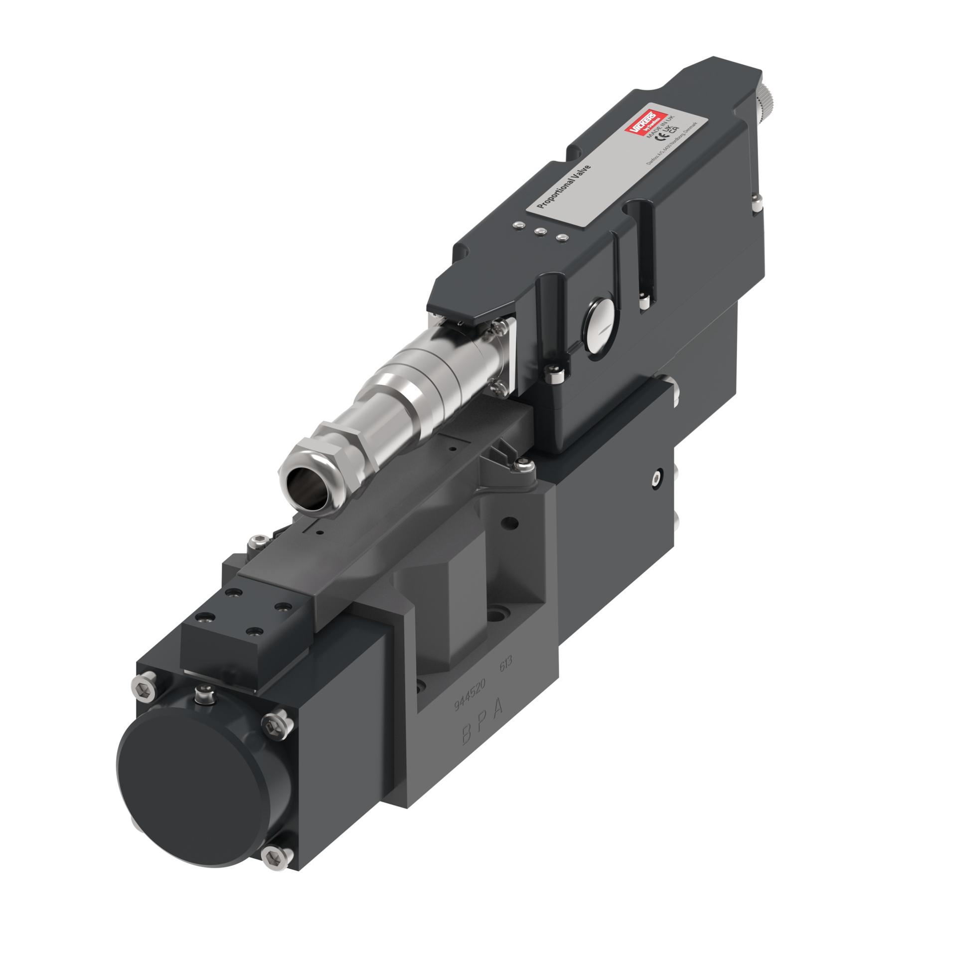 Vickers by Danfoss KBFDG4-05 Proportional valves with feedback - PROFINET with 12 pin connector (RIGHT)