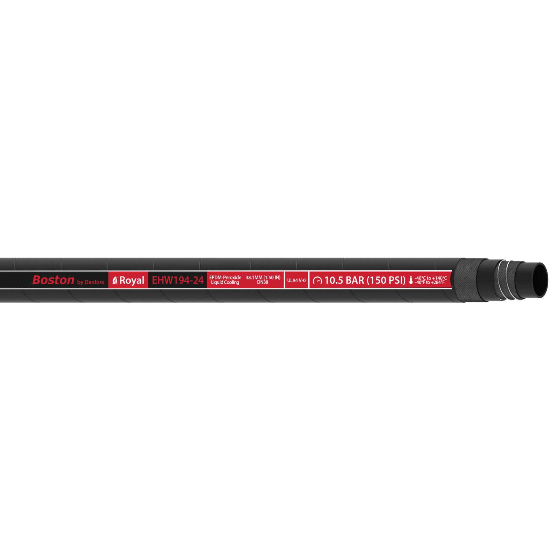 Boston by Danfoss Royal EHW194-24 Hose (RED) (CENTER)