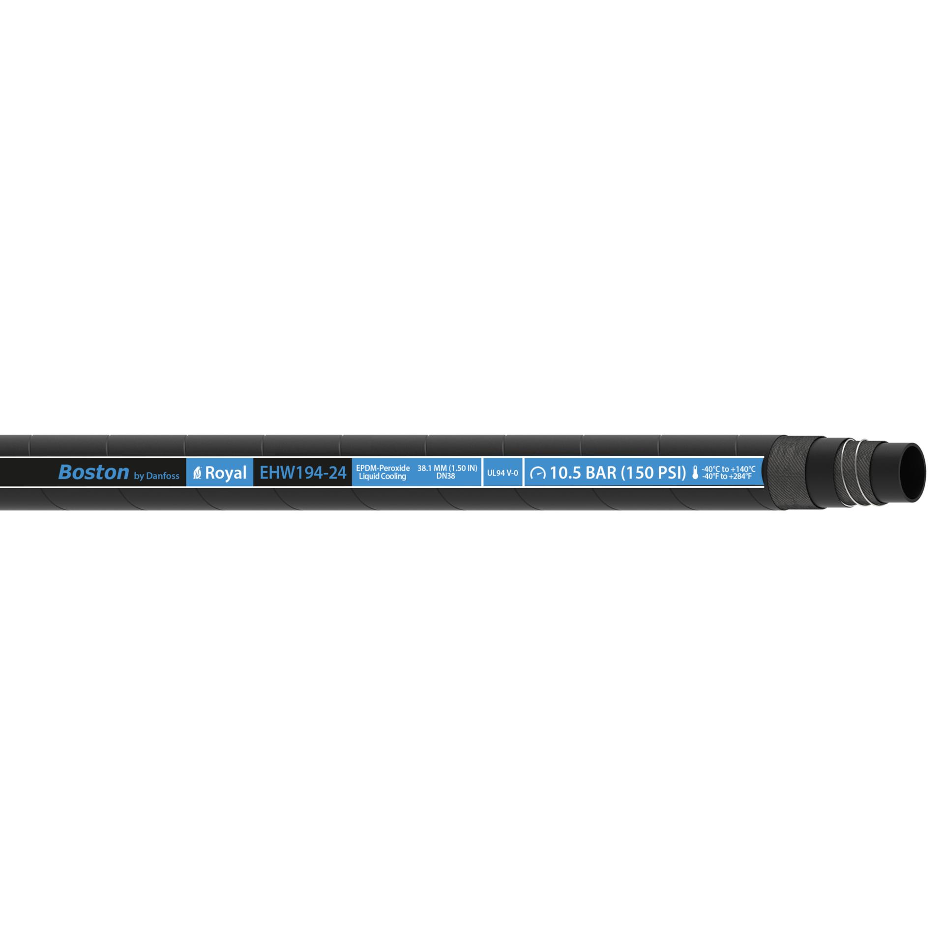 Boston by Danfoss Royal EHW194-24 Hose (BLUE) (CENTER)
