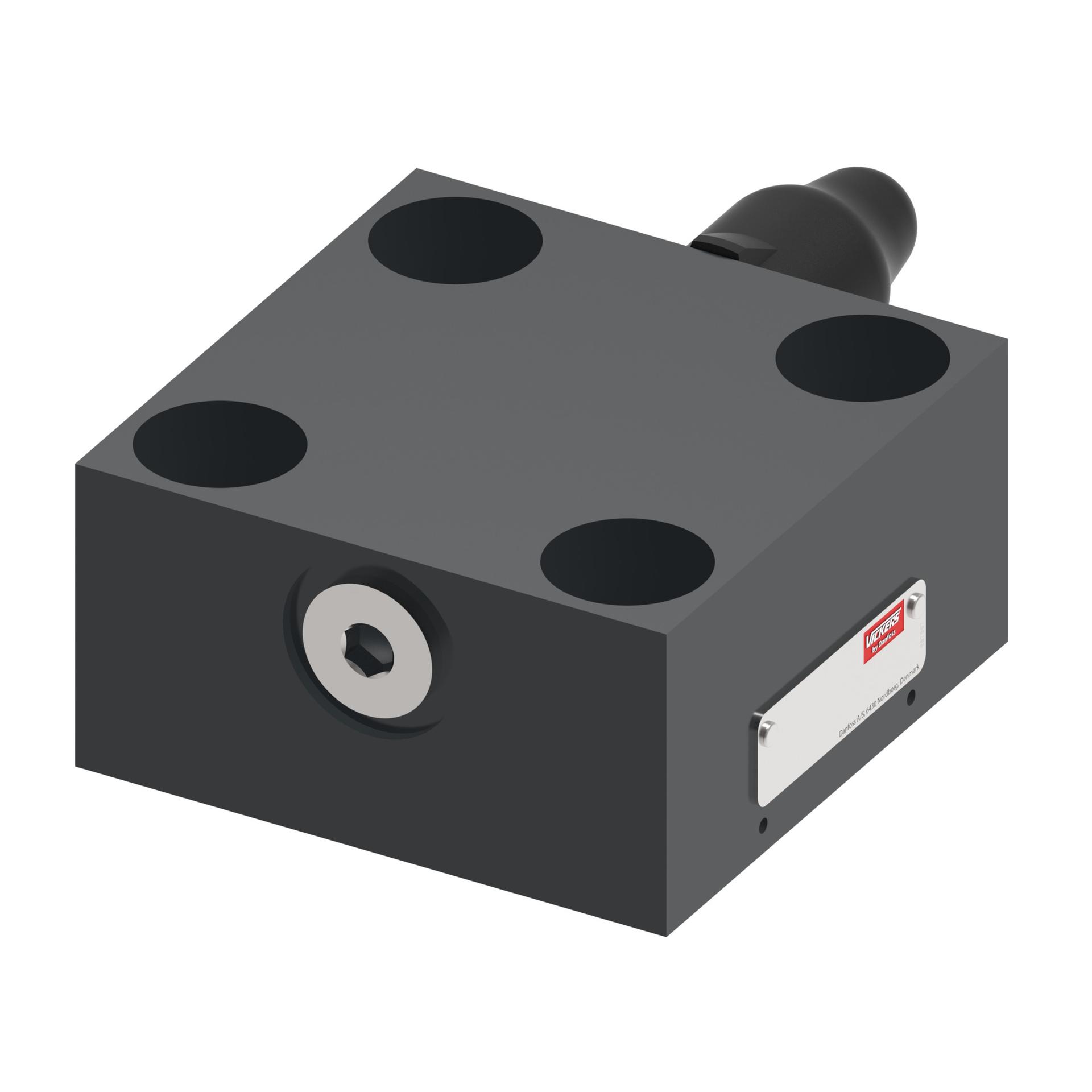 Slip-in cartridge valve pressure relief cover CVCS-32-C-30 (RIGHT)