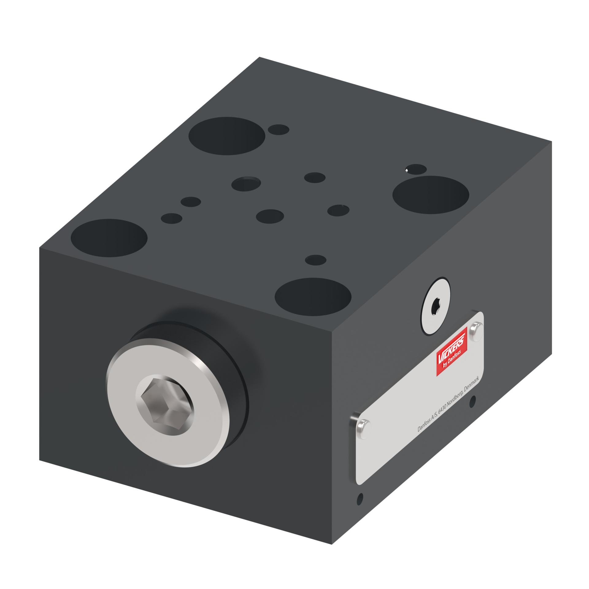 Slip-in cartridge valve shuttle type 1 cover with size 03 pilot interface CVCS-16-W13-30 (RIGHT)