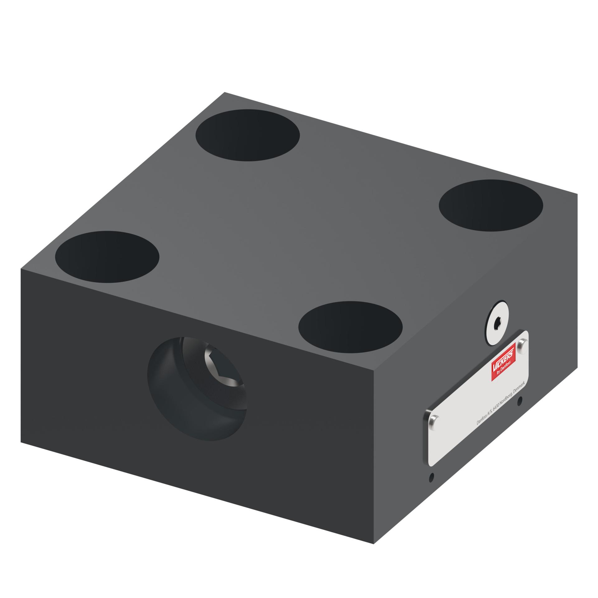 Slip-in cartridge valve pilot check cover CVCS-32-PC-30 (RIGHT)