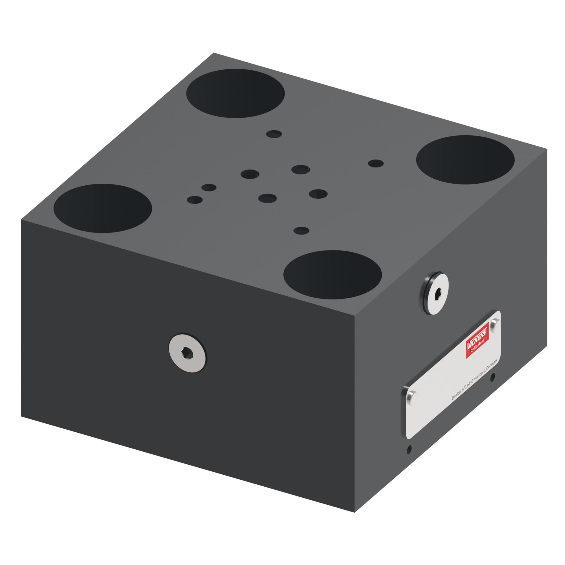 Slip-in cartridge valve shuttle type 1 cover with size 03 pilot interface CVCS-32-W13-30 (RIGHT)