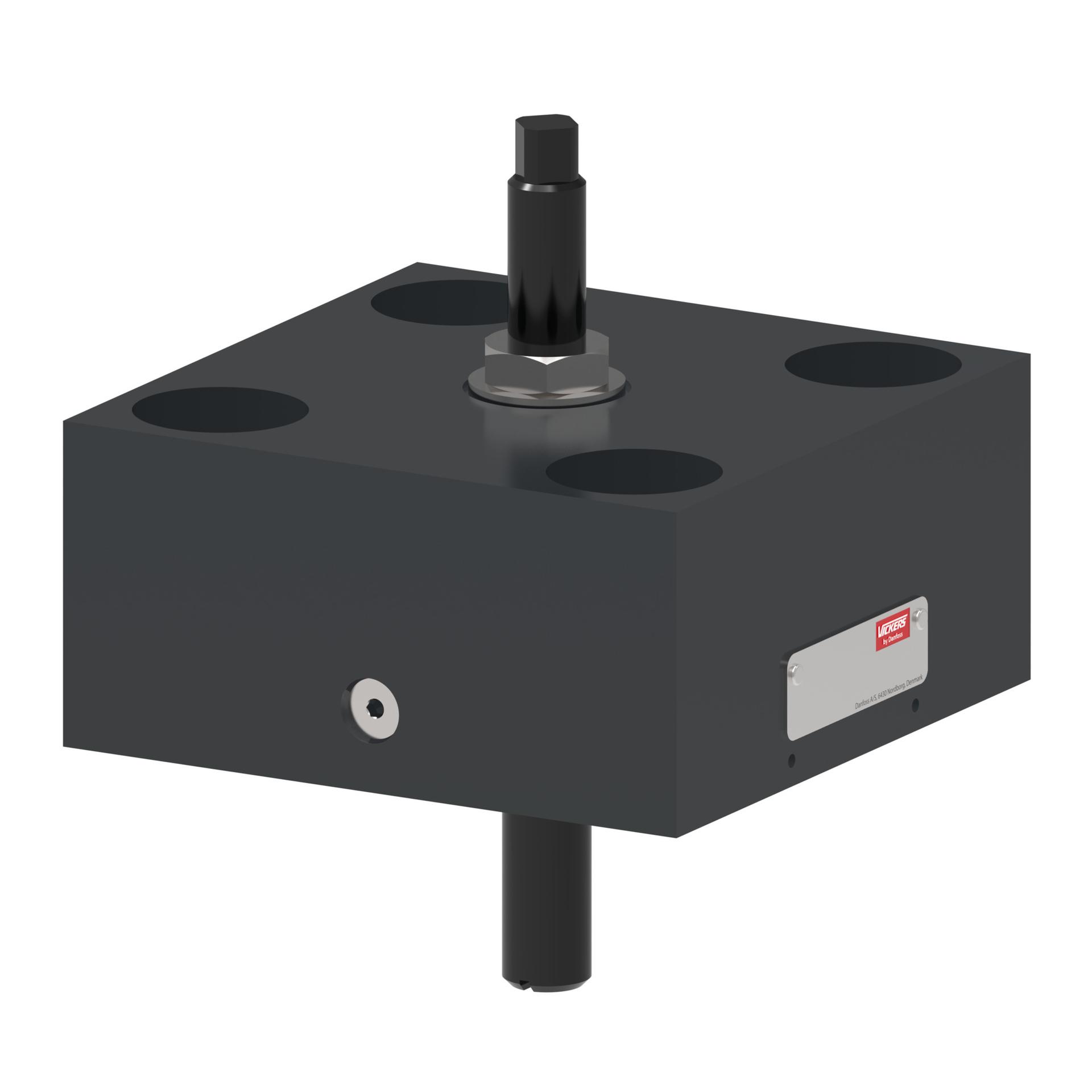 Slip-in cartridge valve stroke adjuster cover CVCS-40-A-30 (RIGHT)