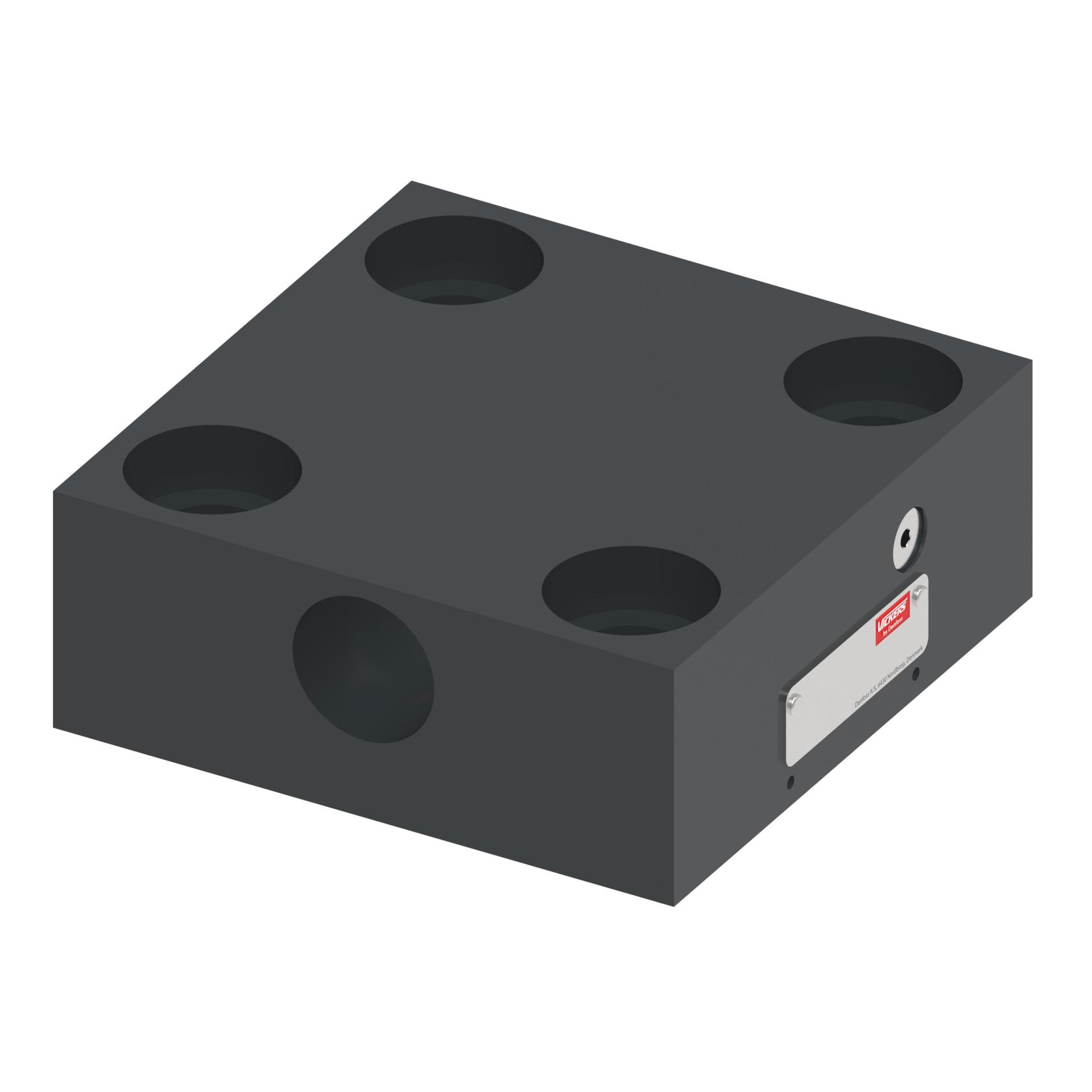 Slip-in cartridge valve pilot check cover CVCS-40-PC-30 (RIGHT)