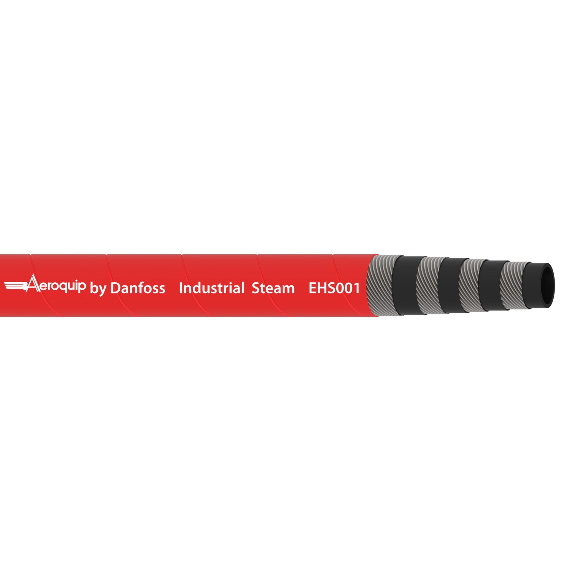Aeroquip by Danfoss EHS001 series Industrial hose Steam - RED (CENTER)