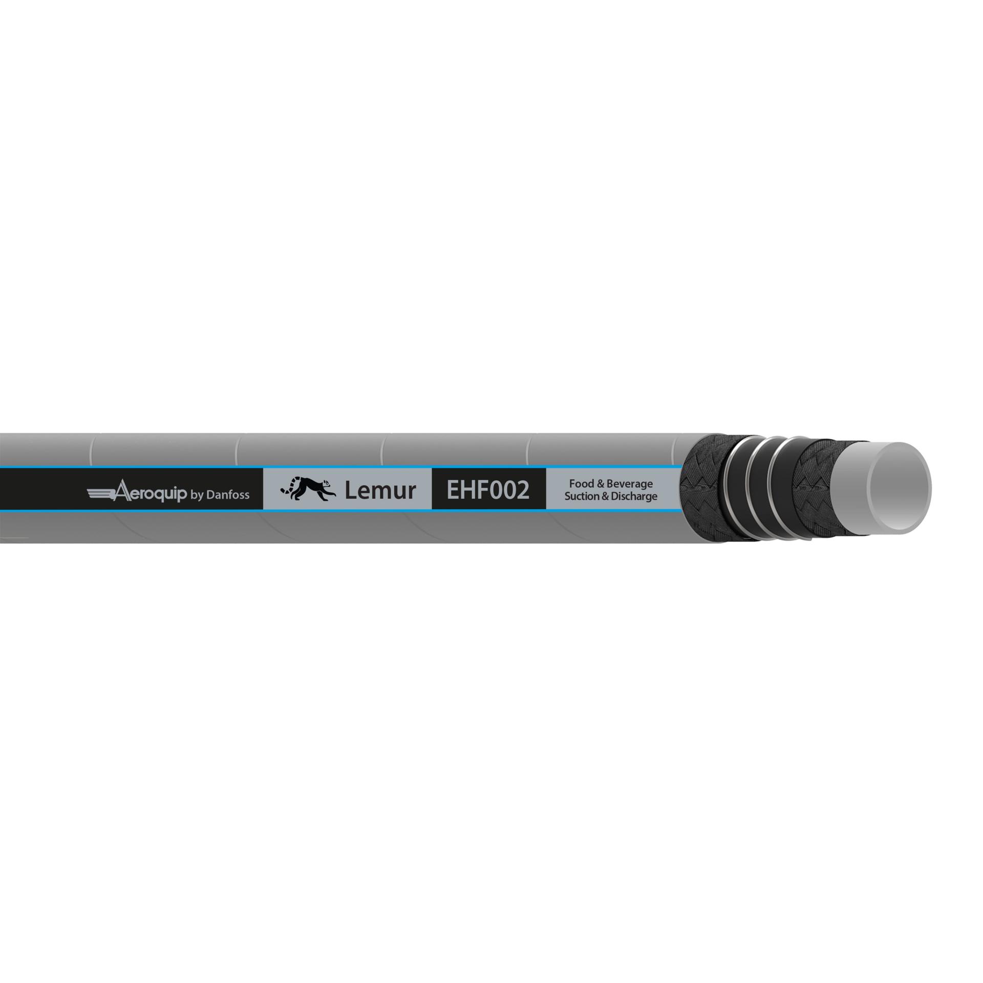 Aeroquip by Danfoss Lemur EHF002 Series industrial hose - Gray (CENTER)