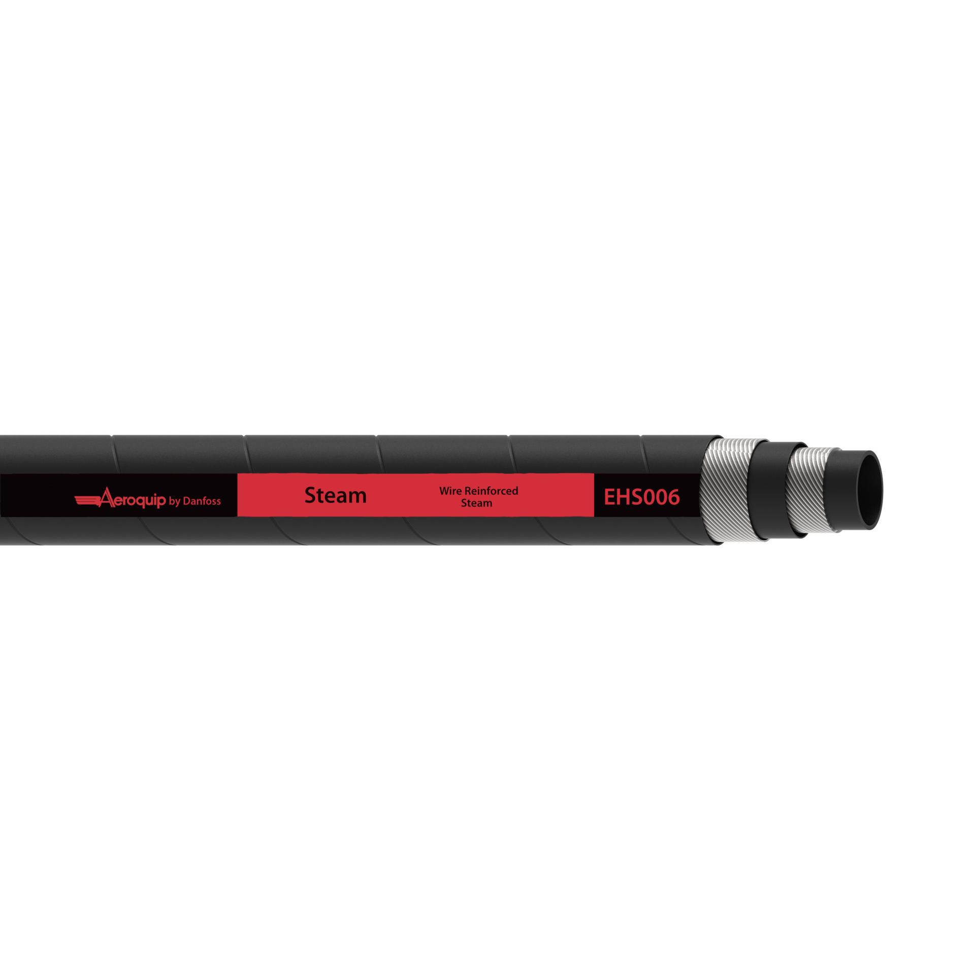 Aeroquip by Danfoss EHS006 Series industrial hose steam - Black (CENTER)