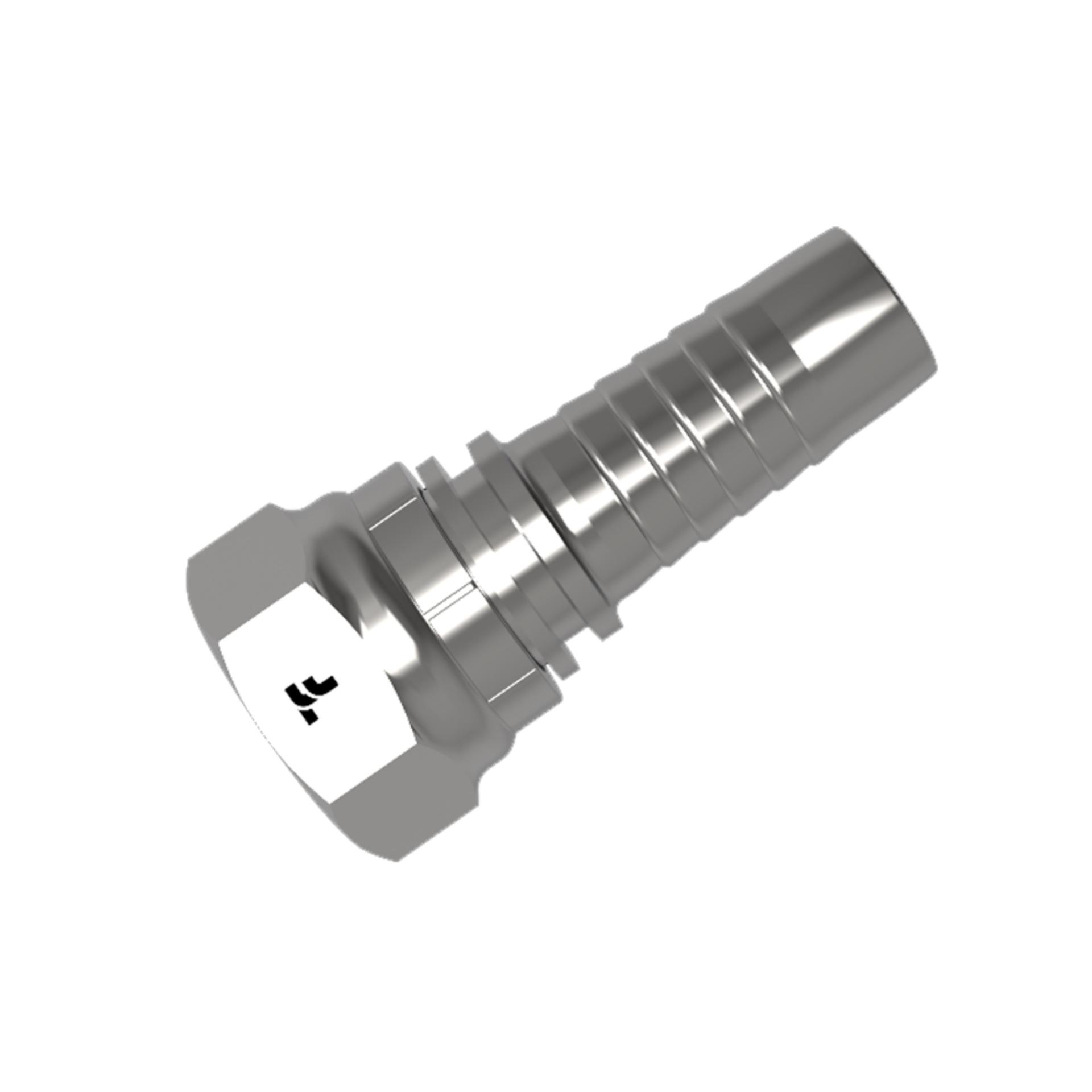 Hose nipple assembly CX Series - Straight (ISOMETRIC)