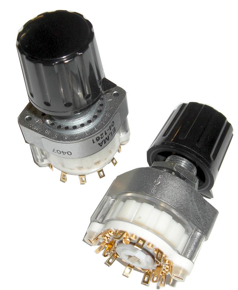 6 steps / 12 steps Rotary Switch