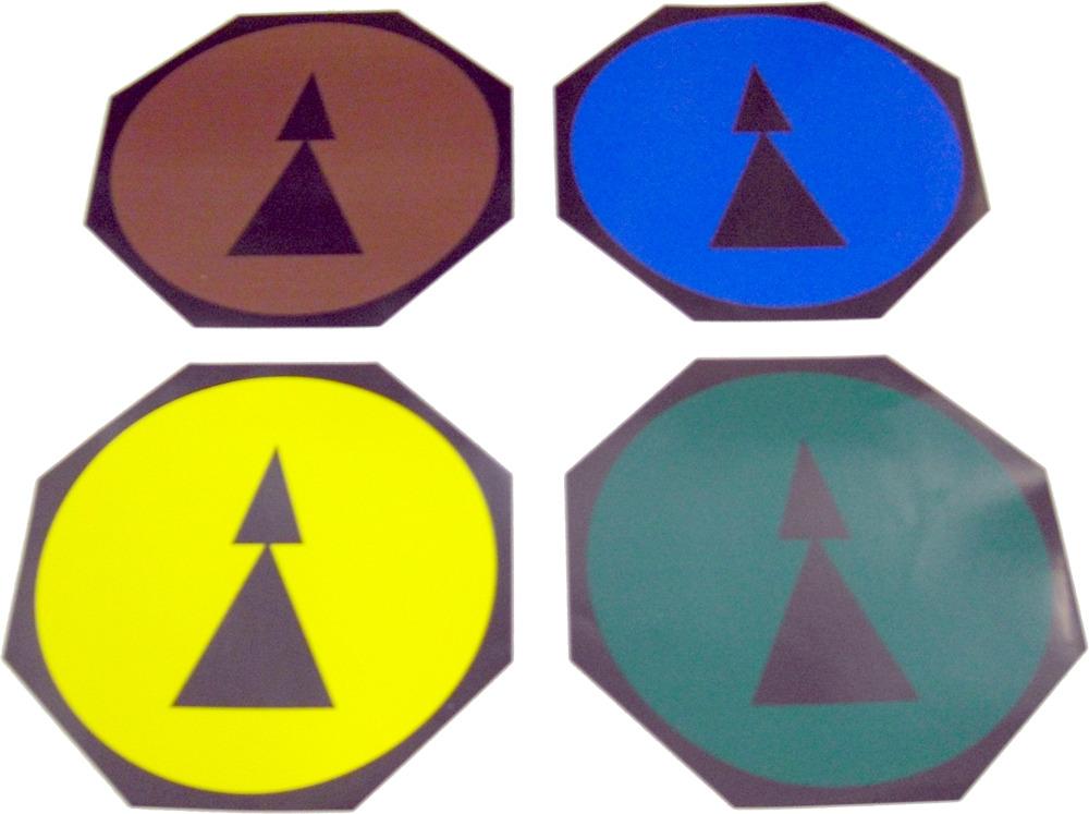 Pushbutton Colour Icons Set