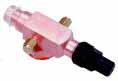 Rotolock service valve and valve stes
