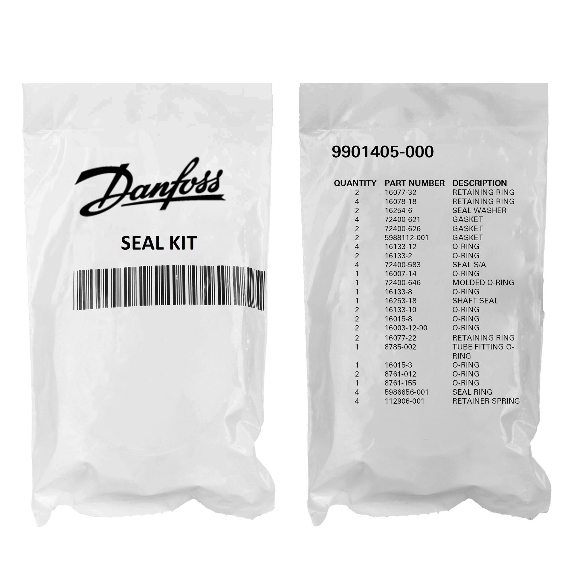Danfoss Piston Pump Accessory Seal Kit 9901405-000 (PACKAGE)