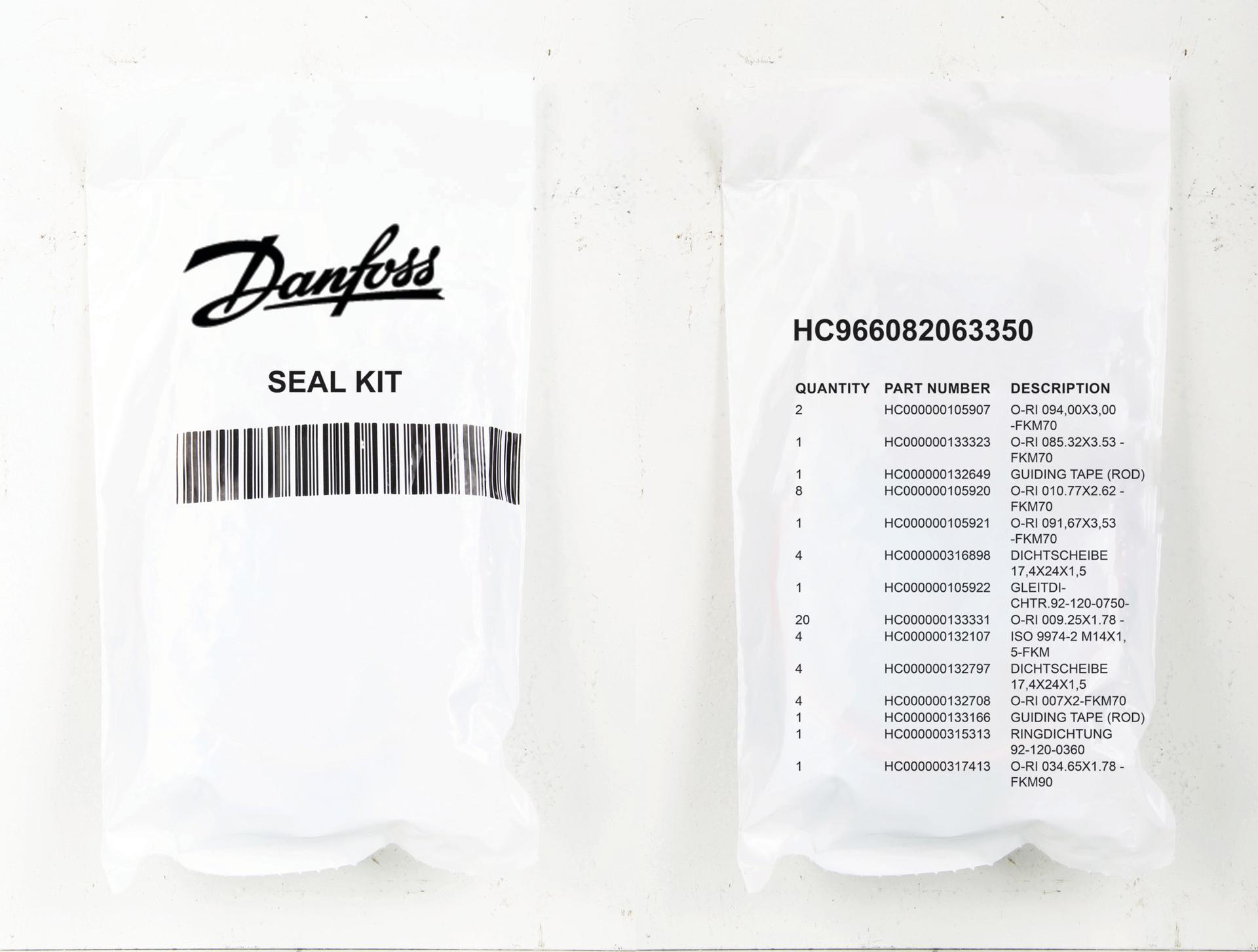 Danfoss Hydrokraft Piston Pump Accessory Seal Kit HC966082063350 (PACKAGE)
