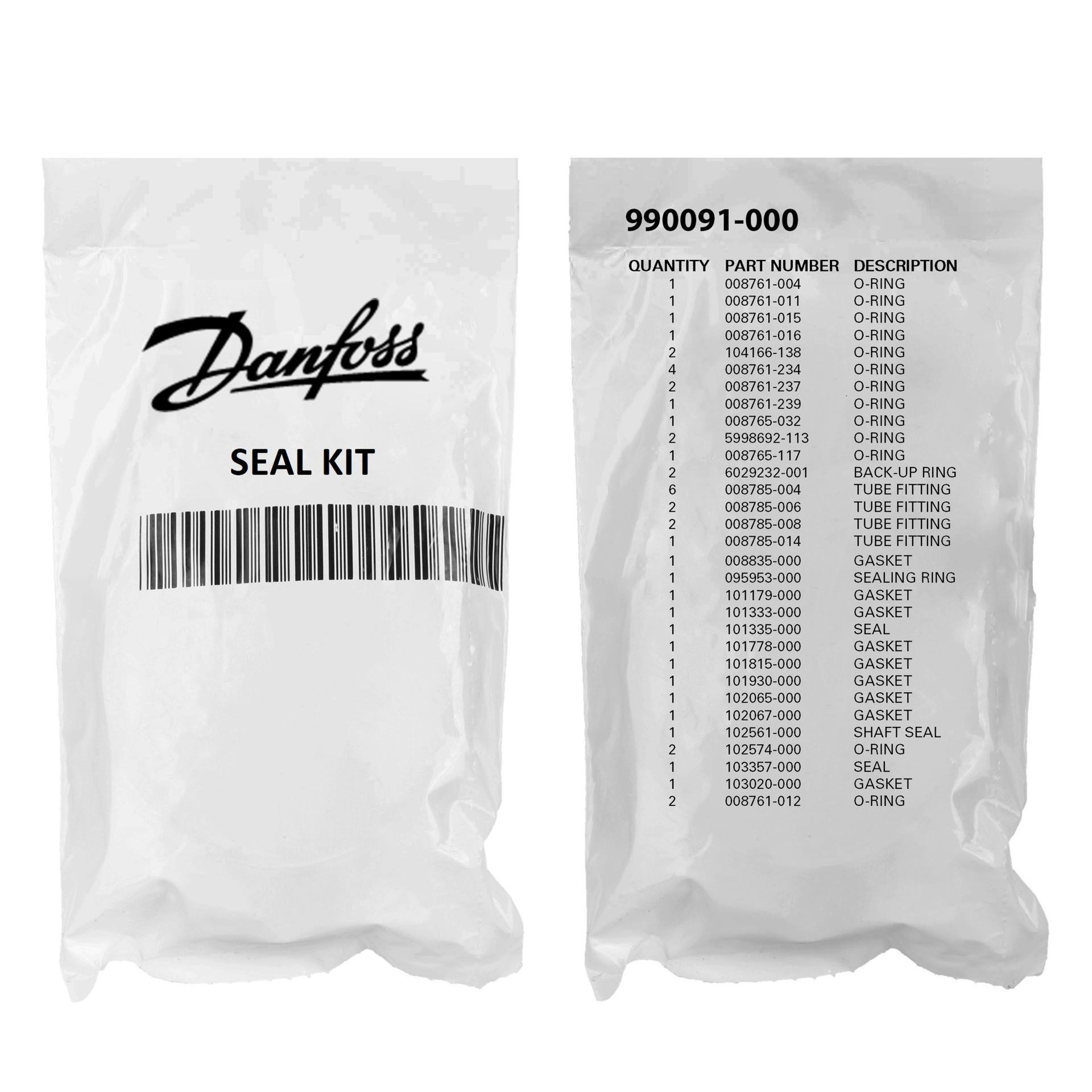 Danfoss Piston Pump Accessory Seal Kit 990091-000 (PACKAGE)