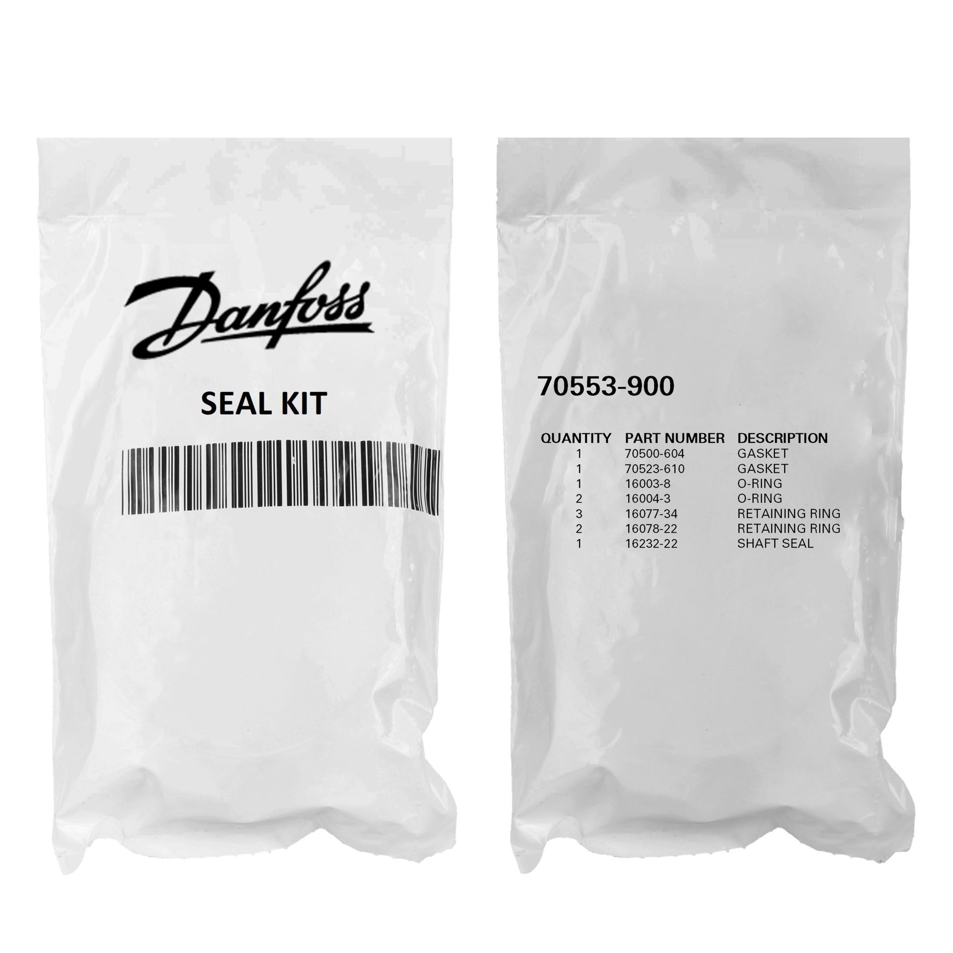 Danfoss Piston Pump Accessory Repair Kit 70553-900 (PACKAGE)