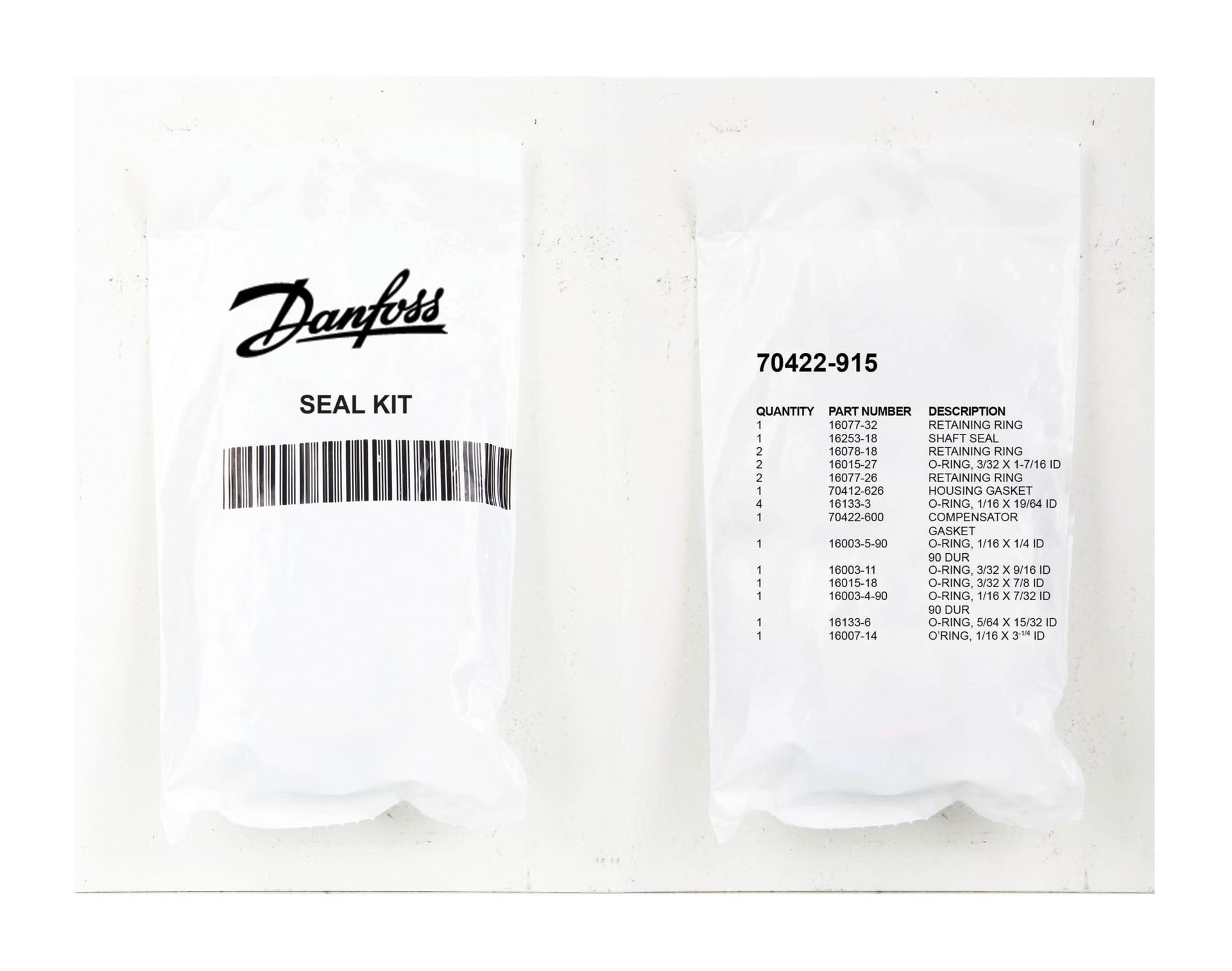Danfoss Piston Pump Accessory Repair Kit 70422-915 (PACKAGE)